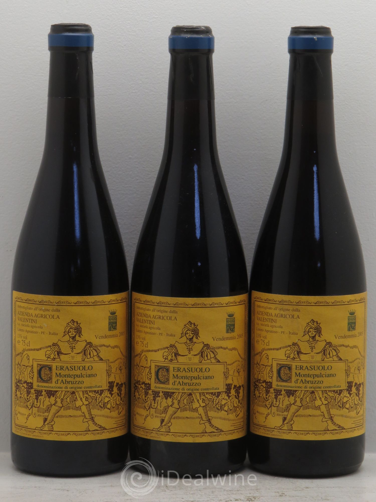Italie Valentini Cerasulo Montepulciano d'Abruzzo 2005 - Posten von 3 Flaschen - 0