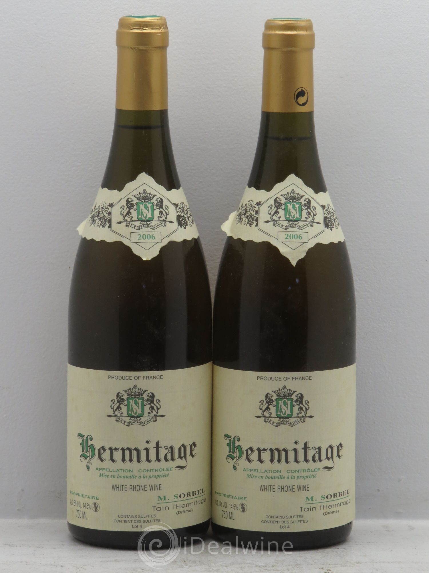 Hermitage 2006 - Lot de 2 bouteilles - 0