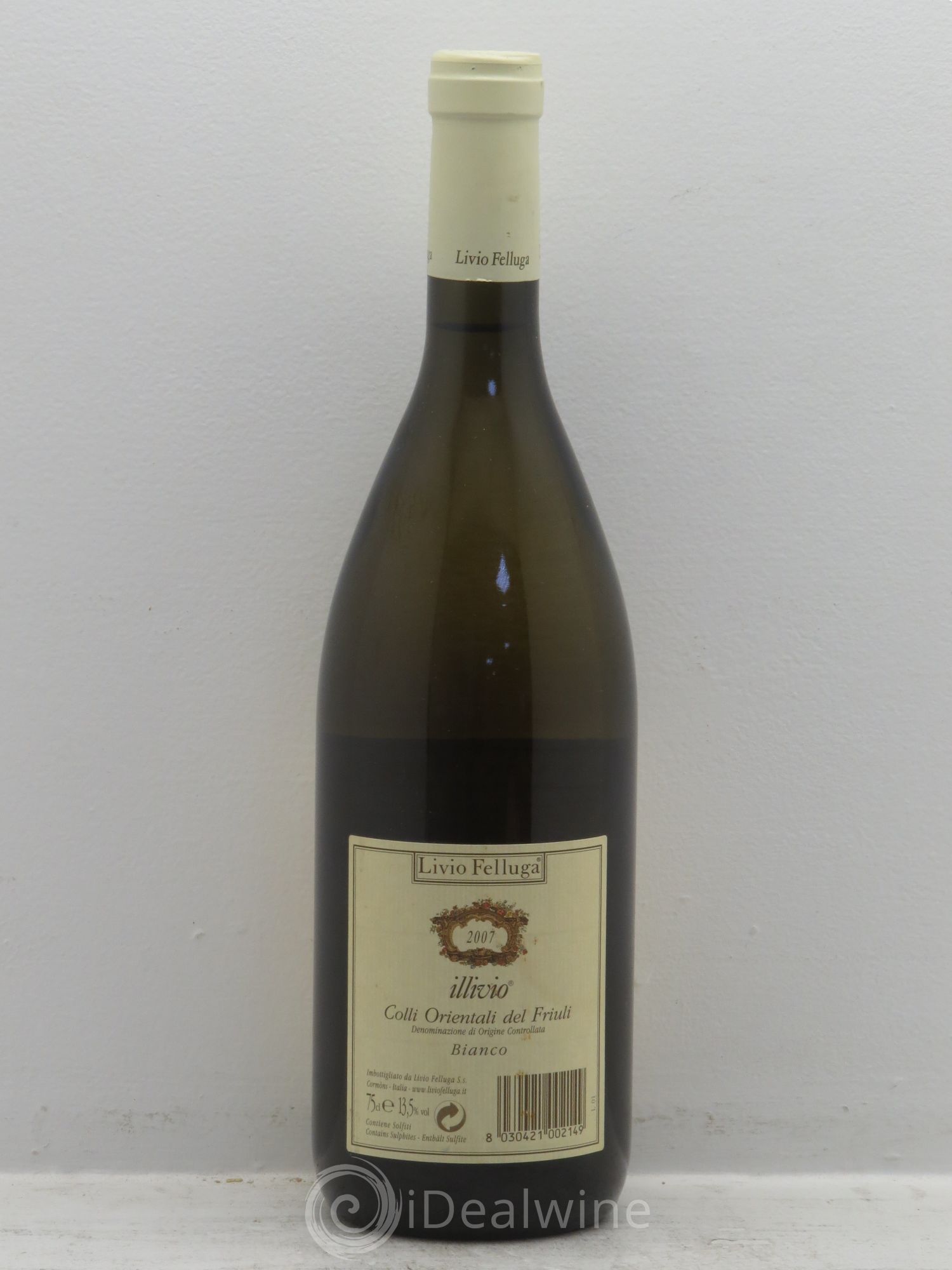 Italie Livio Felluga Friuli Illivio 2007 - Posten von 1 Flasche - 1