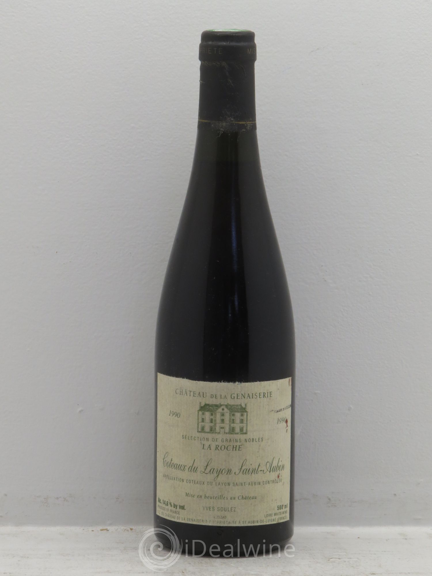 Coteaux du Layon Clos la Genaiserie SGN "La Roche" 50cl 1990 - Posten von 1 Flasche - 0
