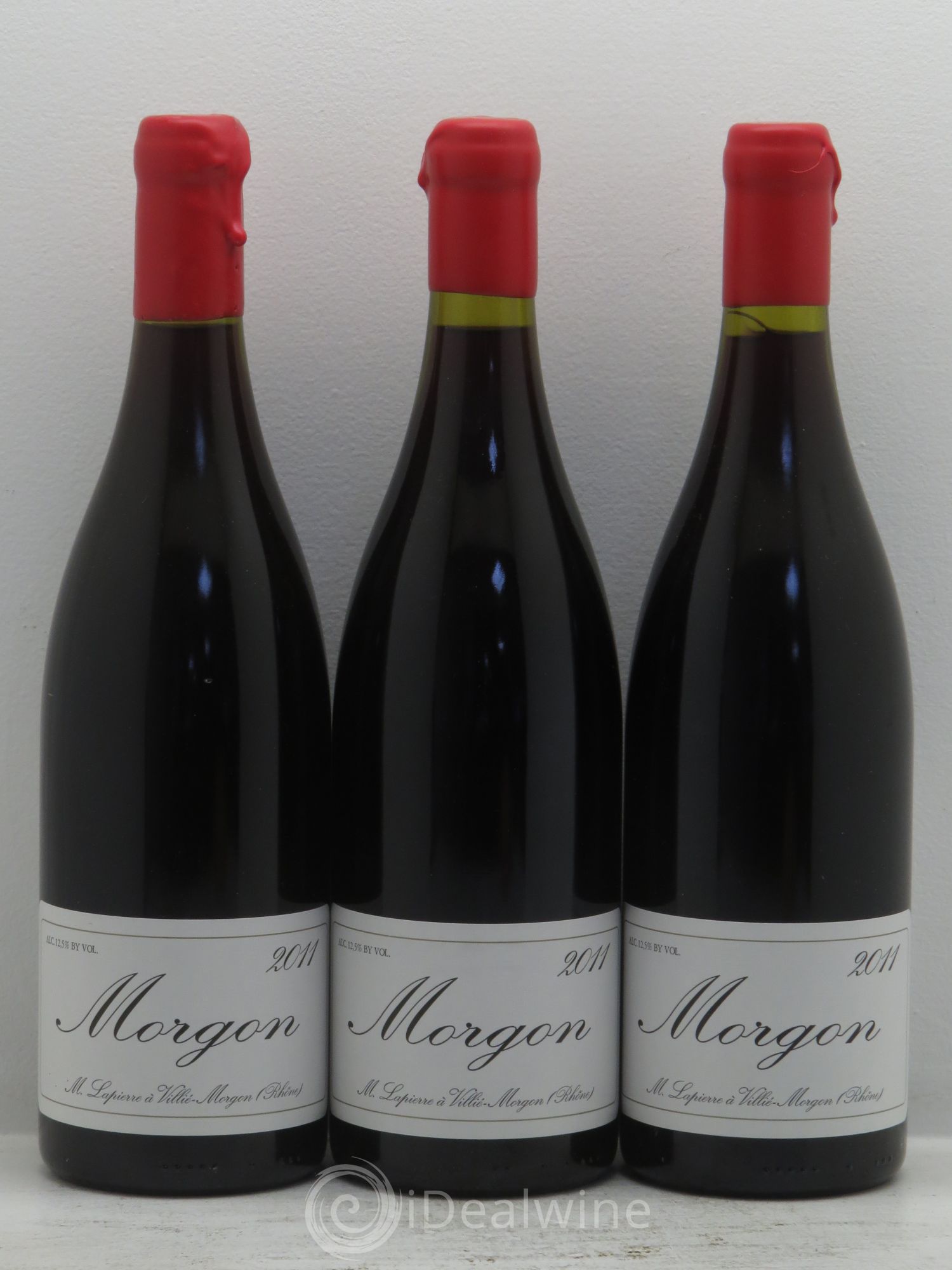Morgon Marcel Lapierre (Domaine) 2011 - Lot de 3 bouteilles - 0
