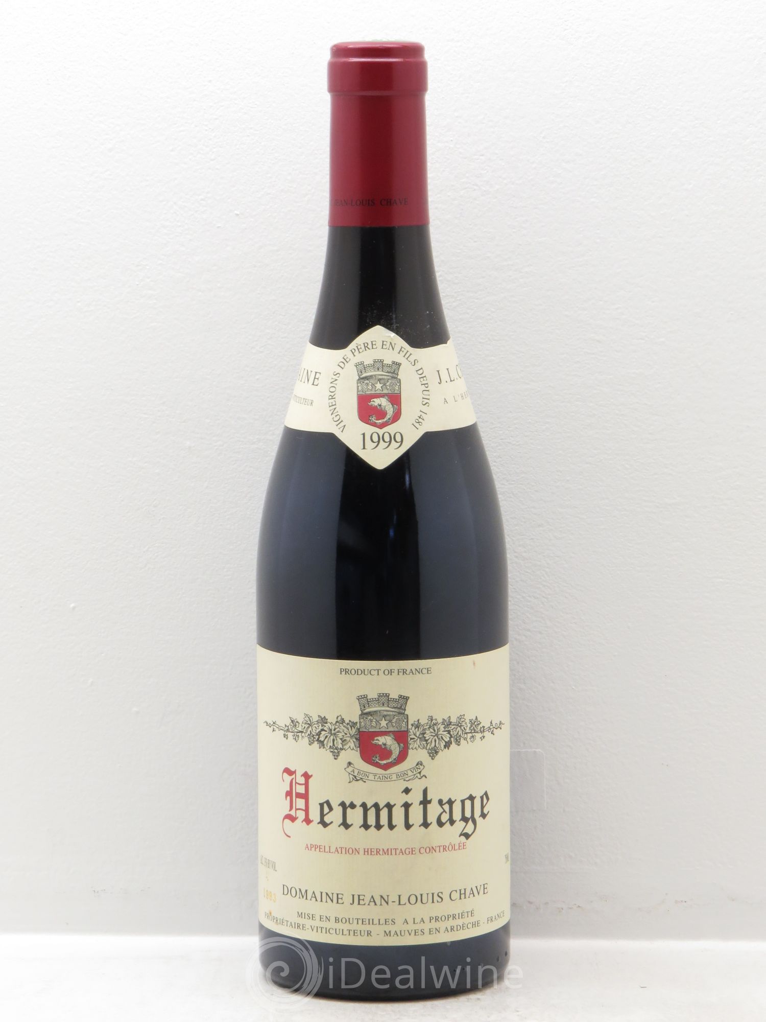 Hermitage Jean-Louis Chave 1999 - Lot de 1 bouteille - 0