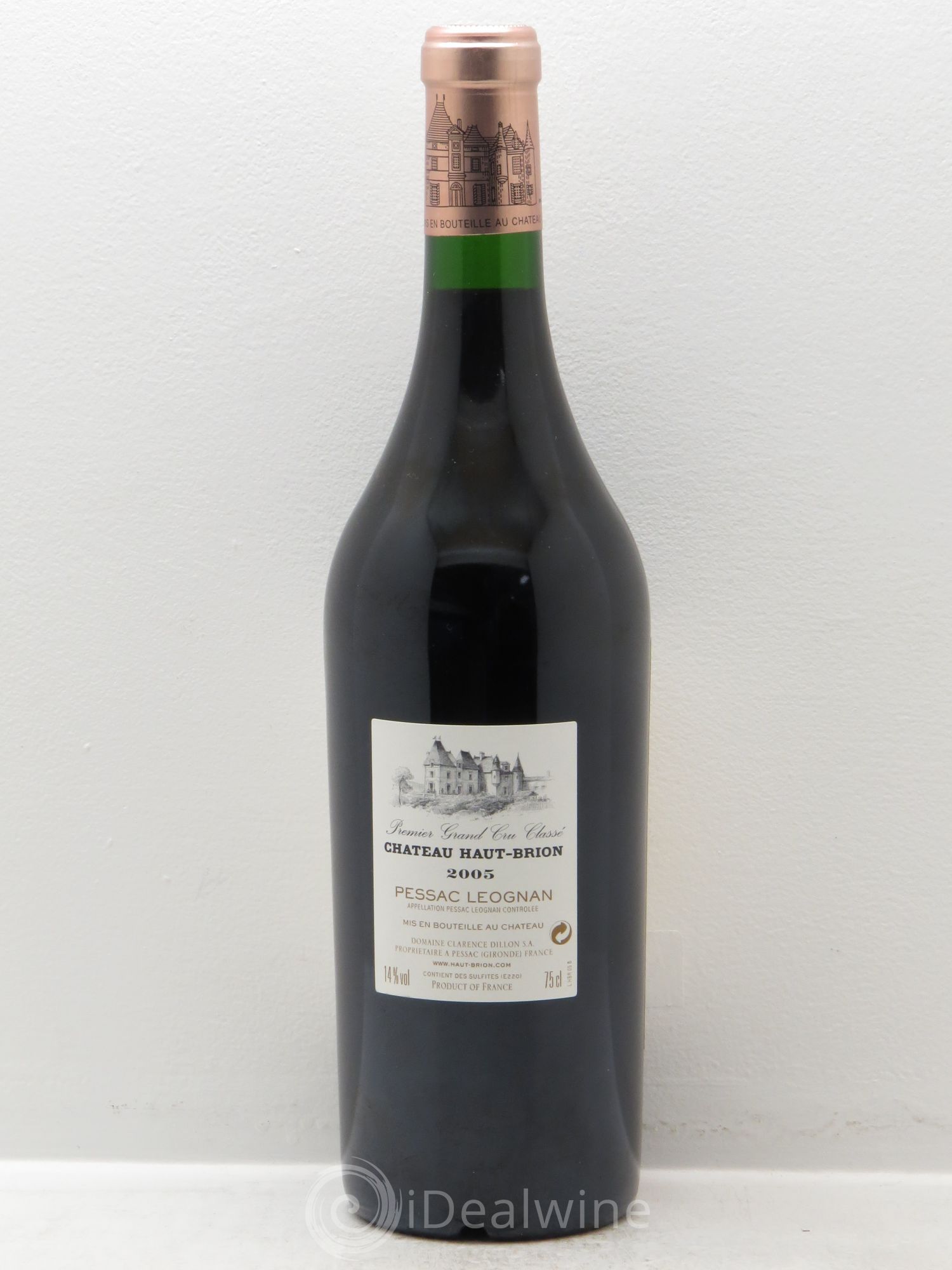 Château Haut Brion 1er Grand Cru Classé 2005 - Lot de 1 bouteille - 1