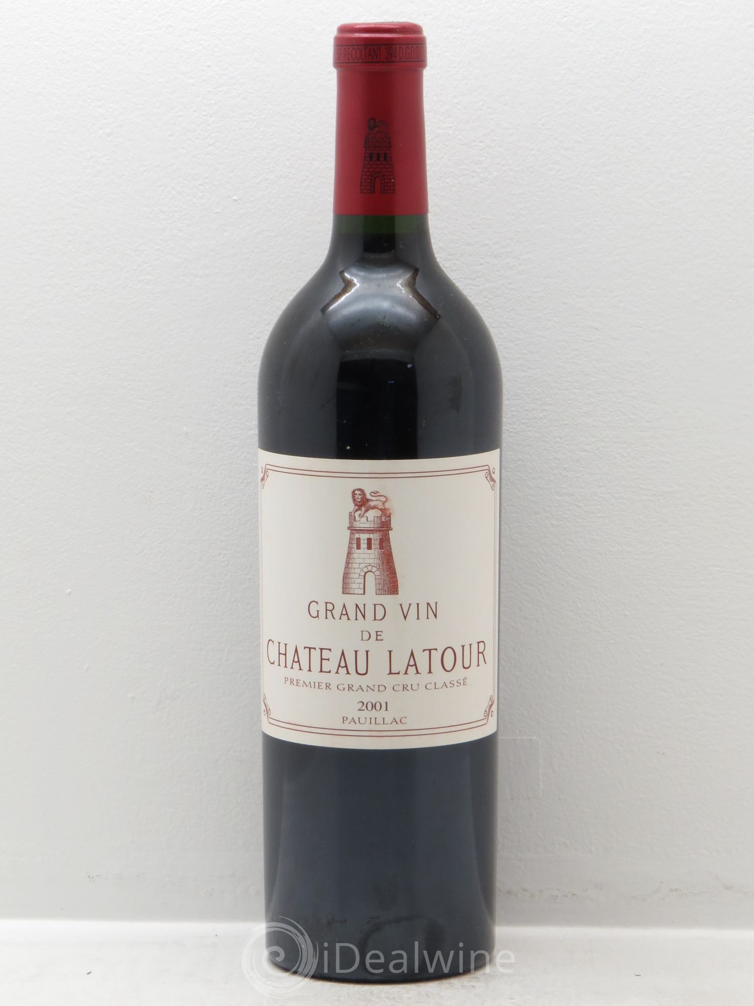 Château Latour 1er Grand Cru Classé 2001 - Lot de 1 bouteille - 0