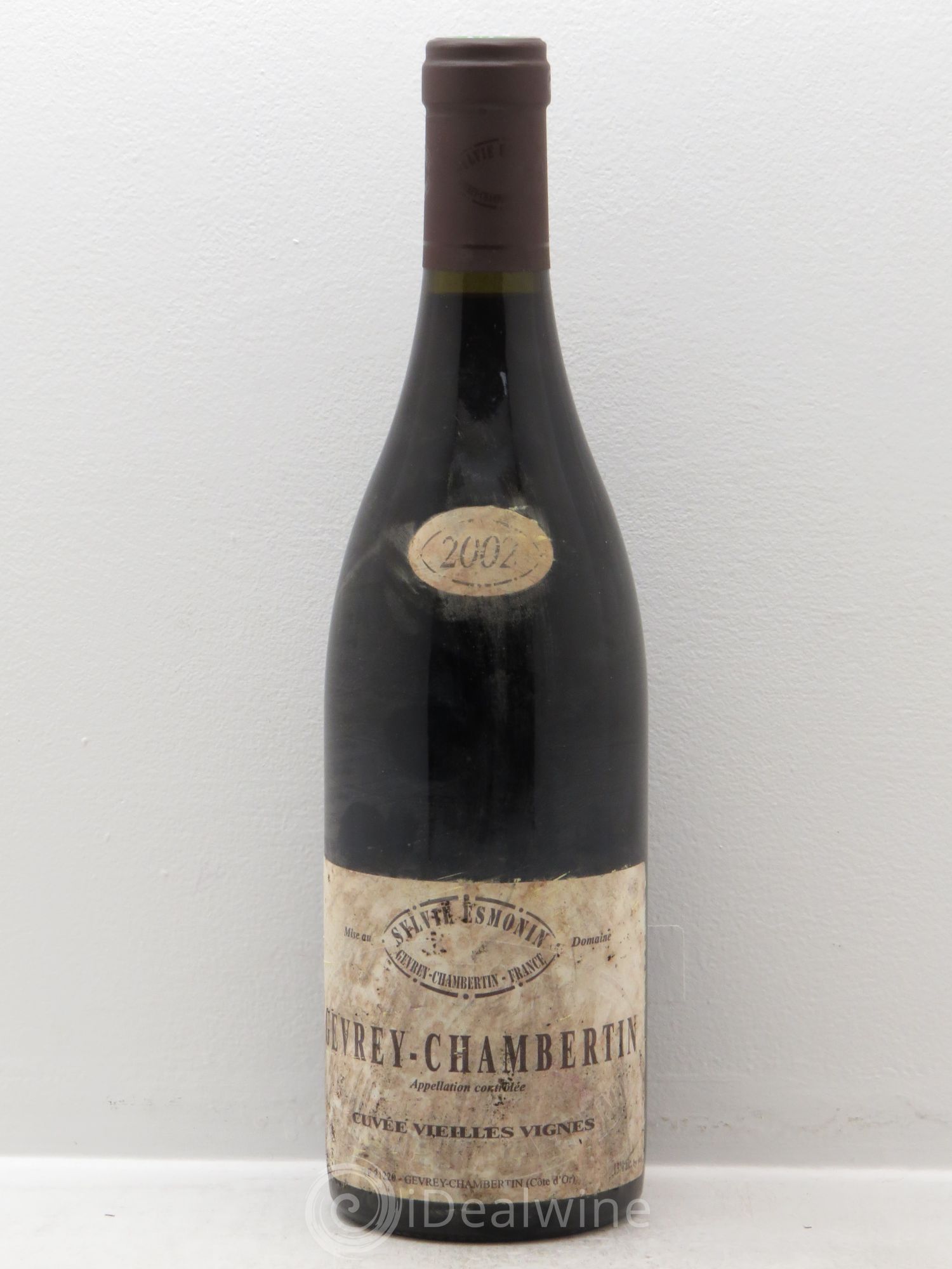 Gevrey-Chambertin Vieilles Vignes Sylvie Esmonin 2002 - Lot de 1 bouteille - 0