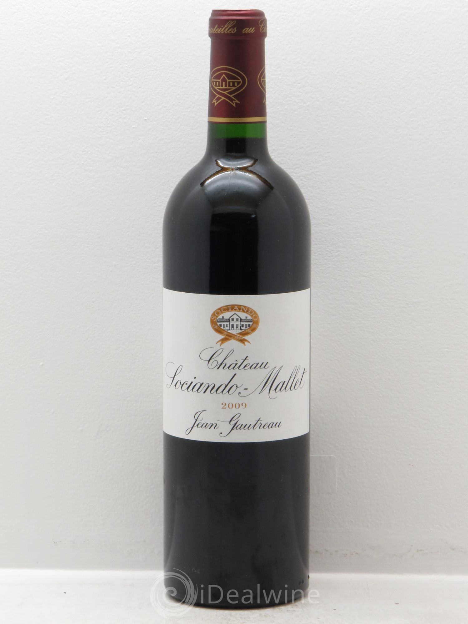 Château Sociando Mallet 2009 - Lot de 1 bouteille - 0