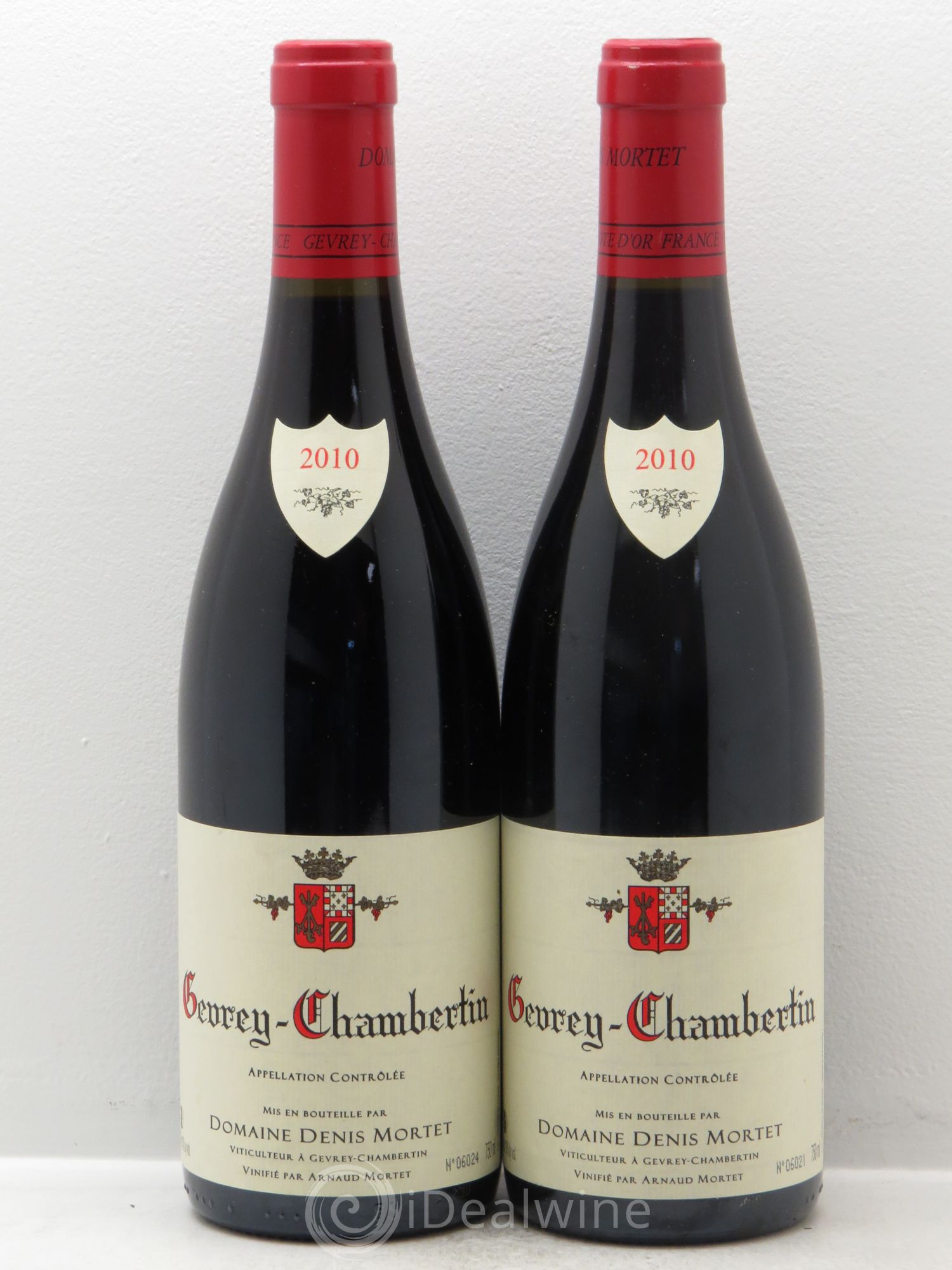 Gevrey-Chambertin Denis Mortet (Domaine) 2010 - Lot de 2 bouteilles - 0