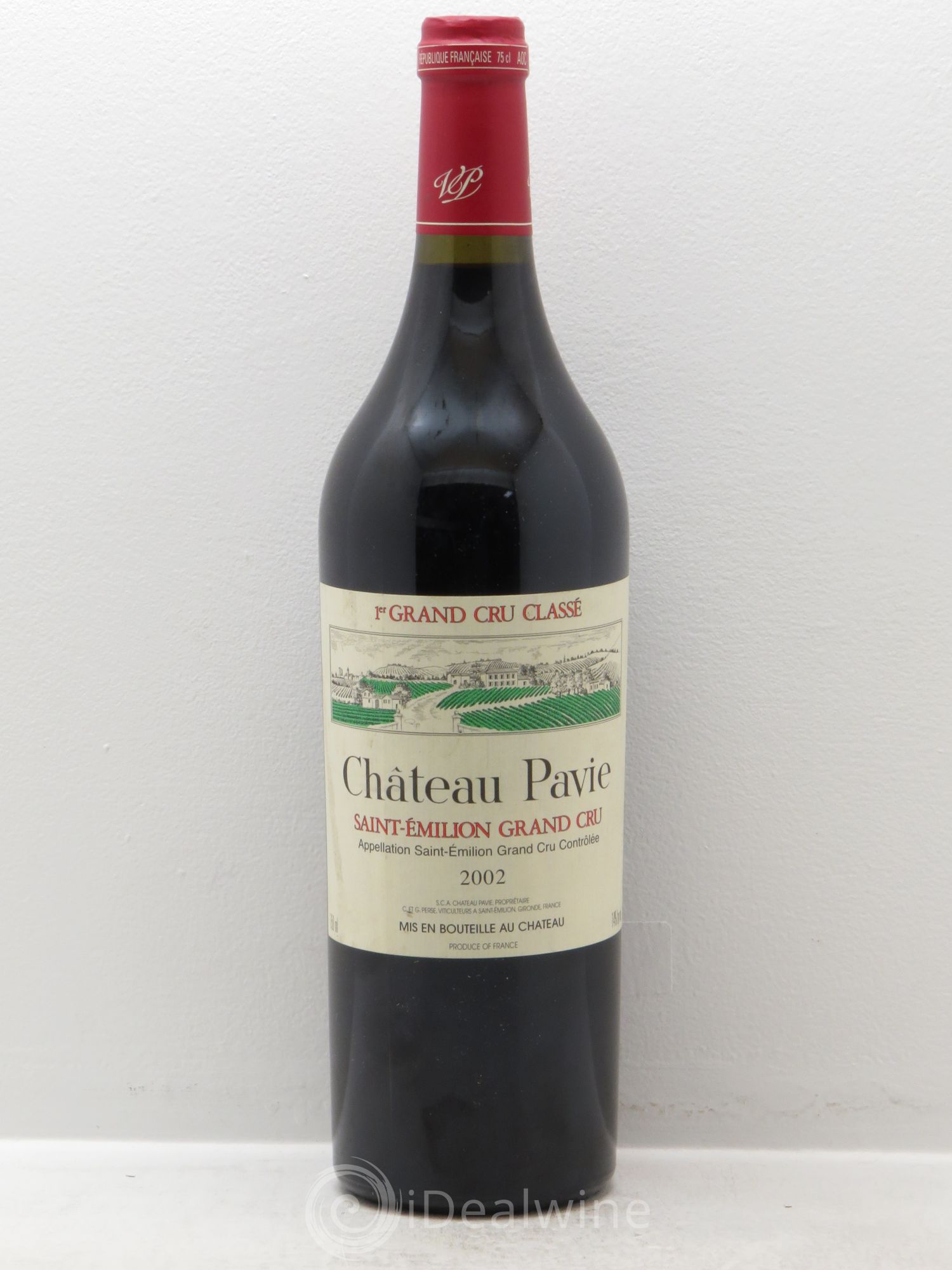 Château Pavie 1er Grand Cru Classé A 2002 - Lot de 1 bouteille - 0