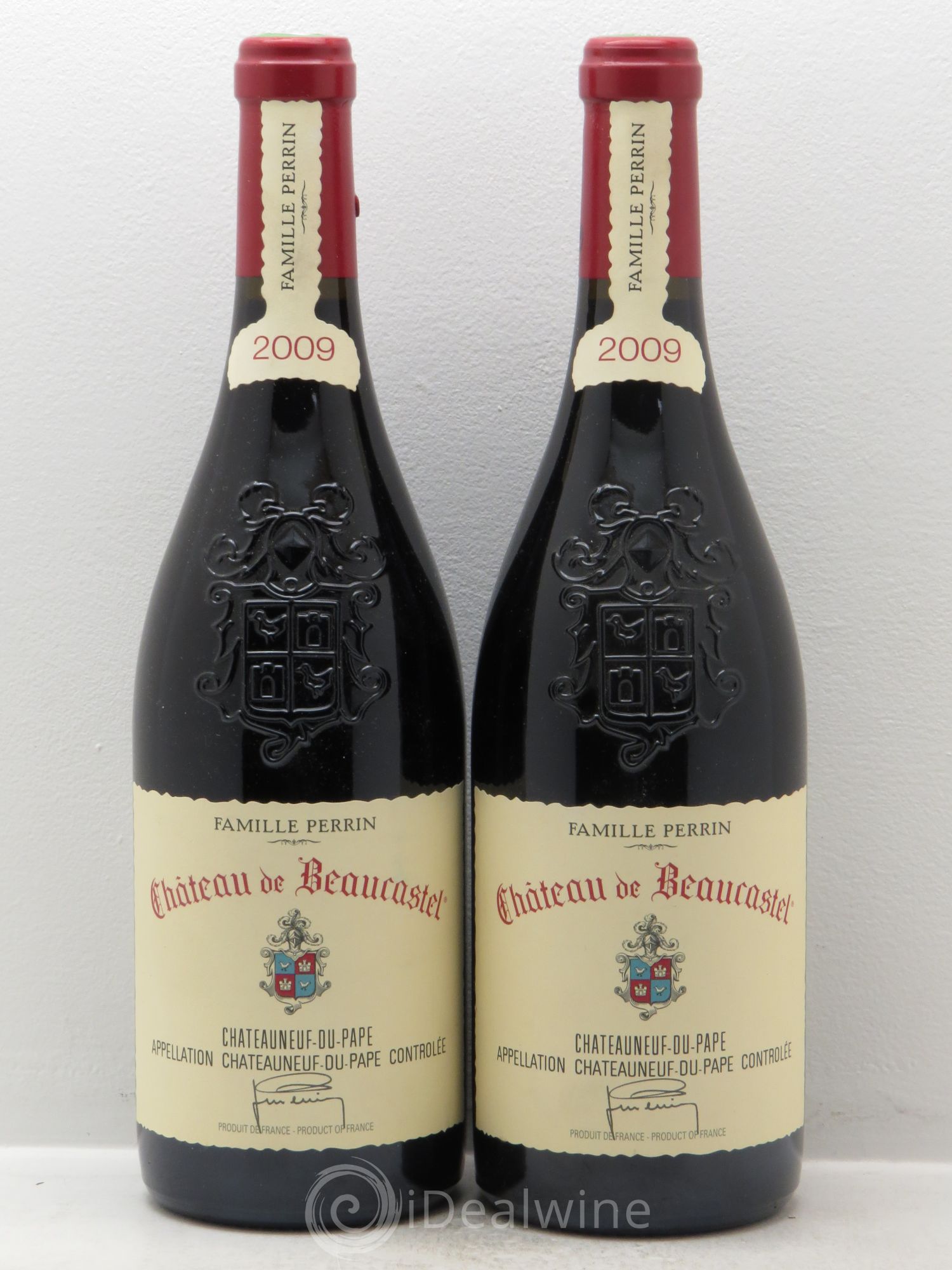 Châteauneuf-du-Pape Château de Beaucastel Famille Perrin 2009 - Lot de 2 bouteilles - 0