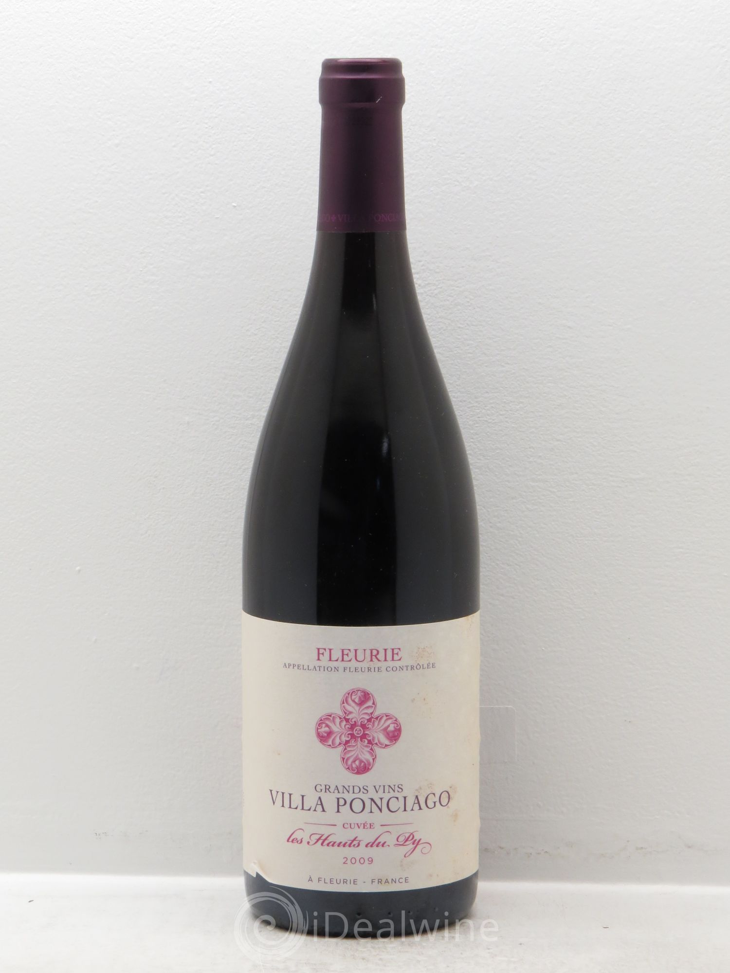 Fleurie La Salomine (anciennement Les Hauts du Py) Château de Poncié (anciennement Villa Ponciago) 2009 - Lot de 1 bouteille - 0