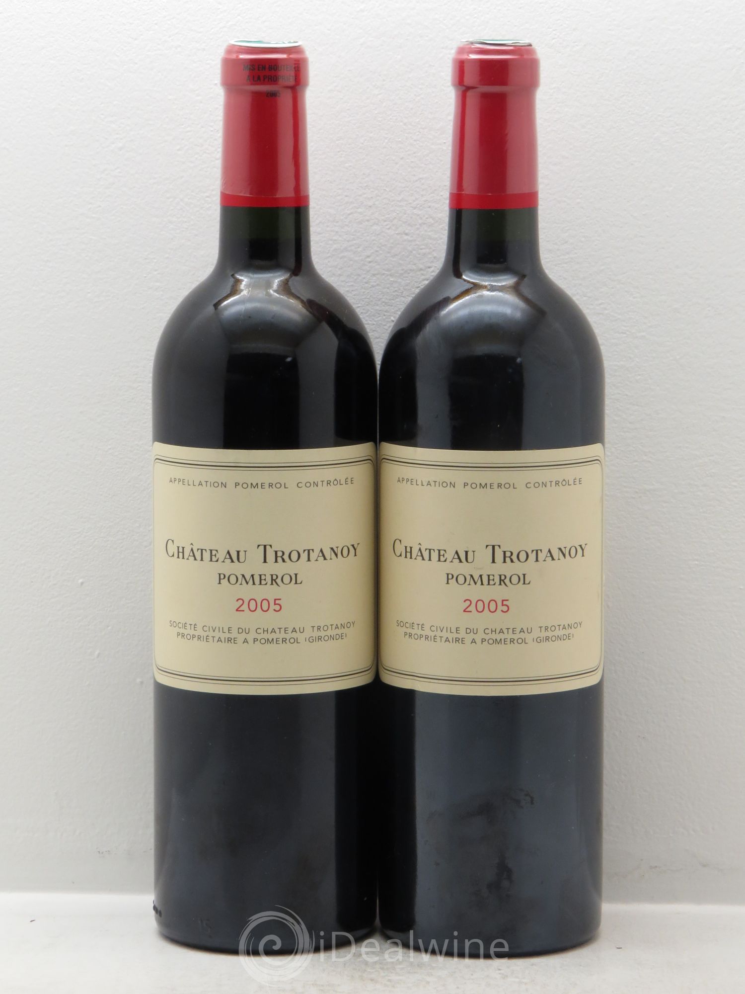 Château Trotanoy 2005 - Lot de 2 bouteilles - 0