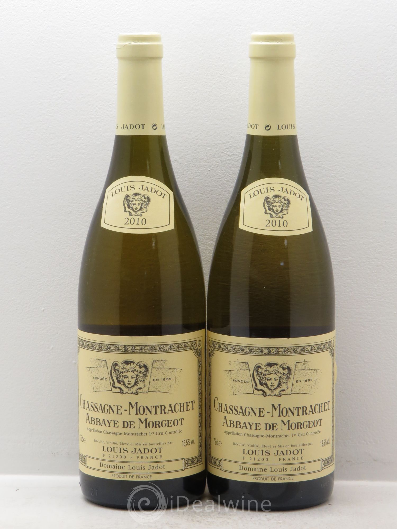 Chassagne-Montrachet Morgeot - Louis Jadot 2010 - Posten von 2 Flaschen - 0