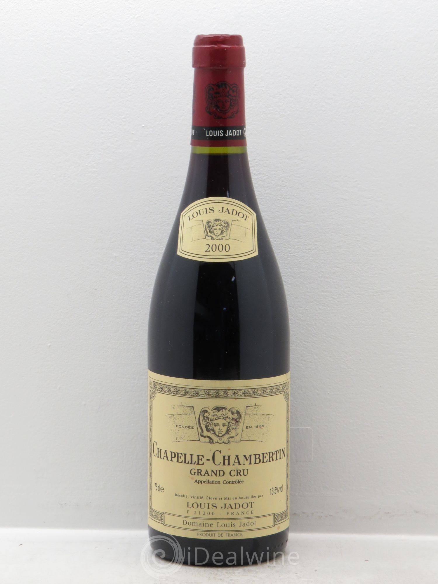 Chapelle-Chambertin Grand Cru Maison Louis Jadot 2000 - Lot de 1 bouteille - 0