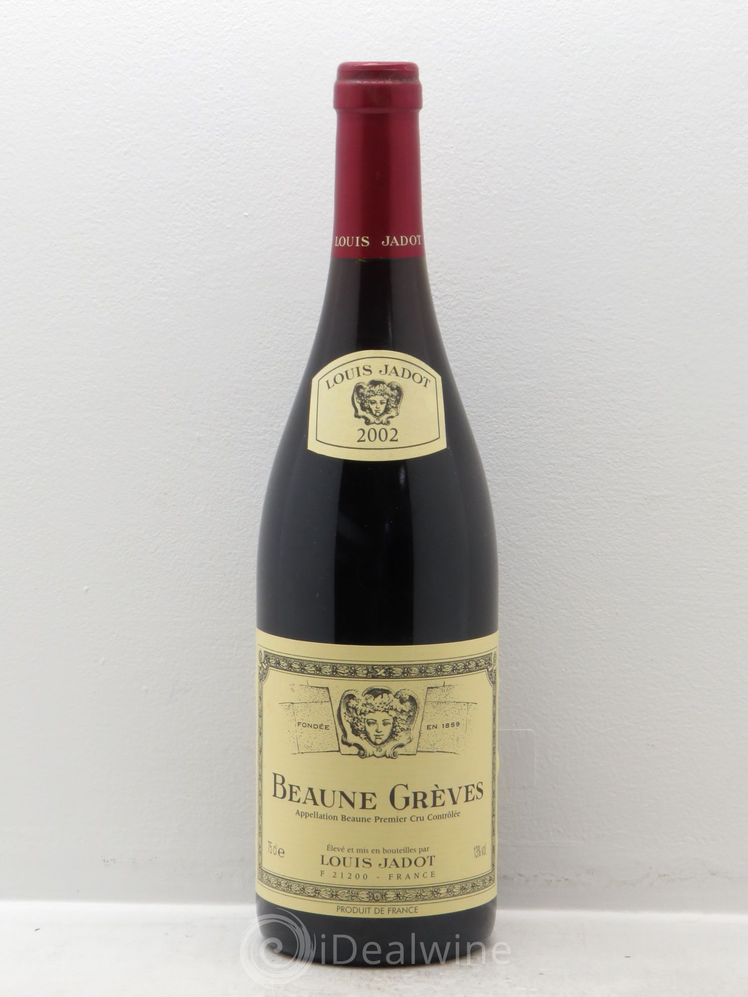 Beaune 1er Cru Grèves Domaine Louis Jadot 2002 - Lot de 1 bouteille - 0