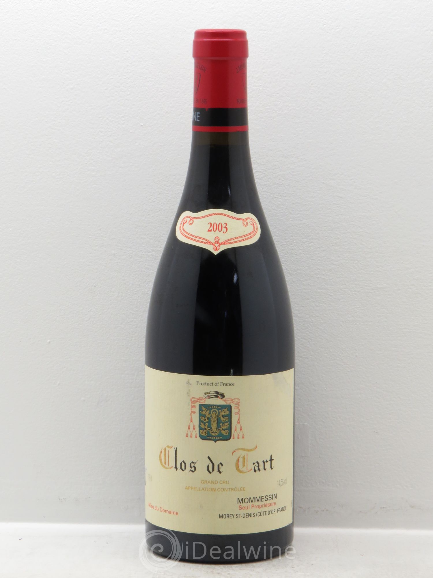 Clos de Tart Grand Cru Clos de Tart 2003 - Lot de 1 bouteille - 0