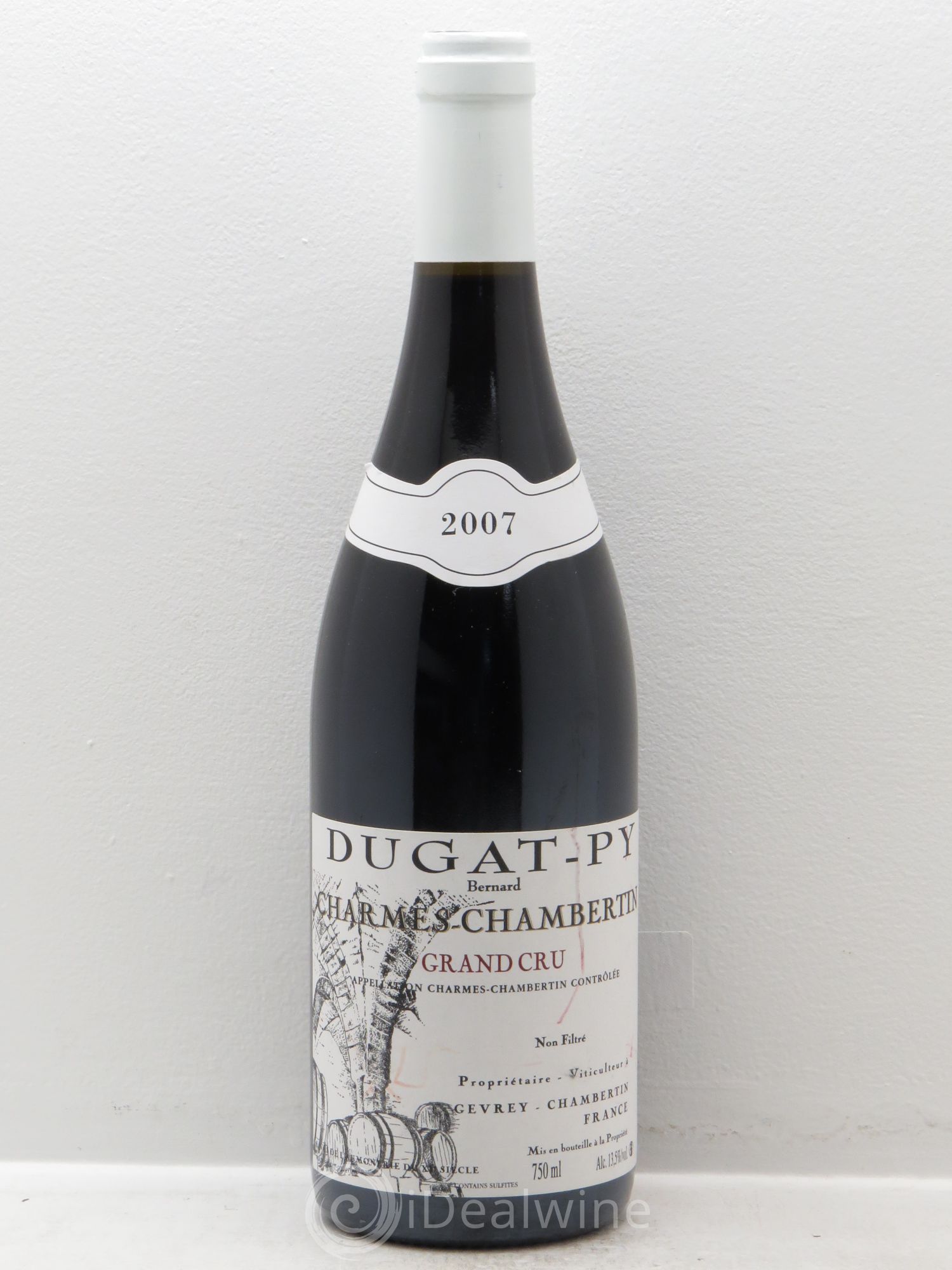 Charmes-Chambertin Grand Cru Dugat-Py 2007 - Lot de 1 bouteille - 0