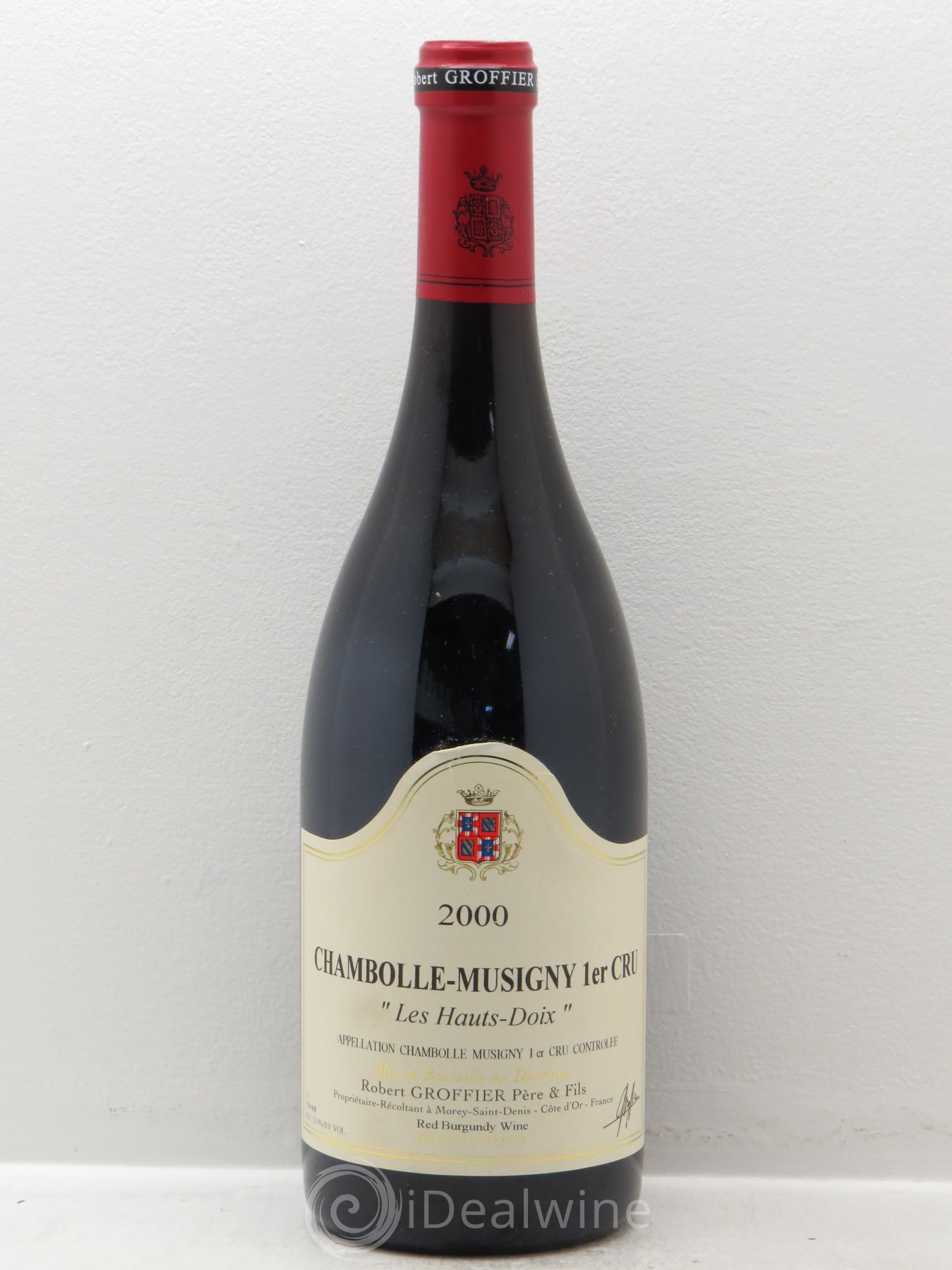 Chambolle-Musigny 1er Cru Les Hauts Doix Robert Groffier Père & Fils (Domaine) 2000 - Lot de 1 bouteille - 0
