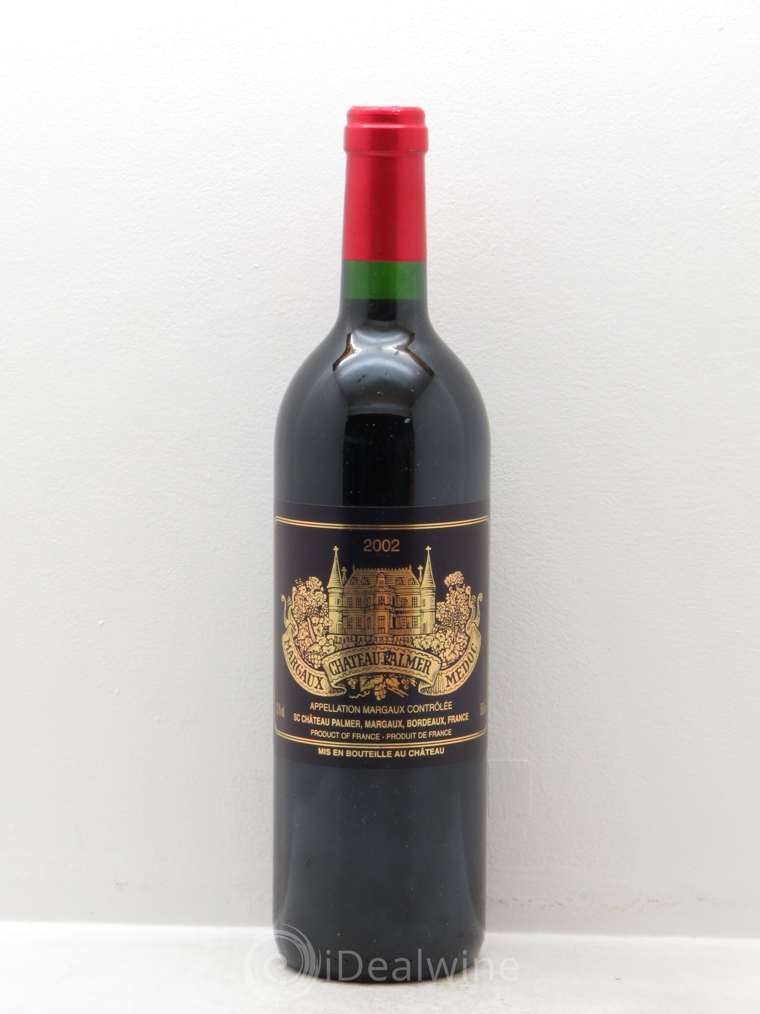 Château Palmer 3ème Grand Cru Classé 2002 - Lot de 1 bouteille - 0