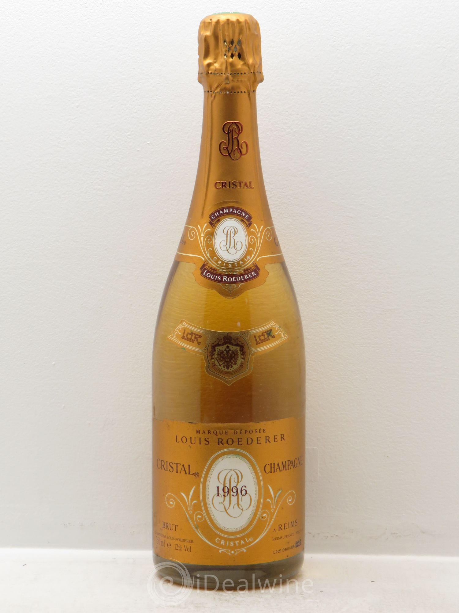 Cristal Louis Roederer 1996 - Lot de 1 bouteille - 0