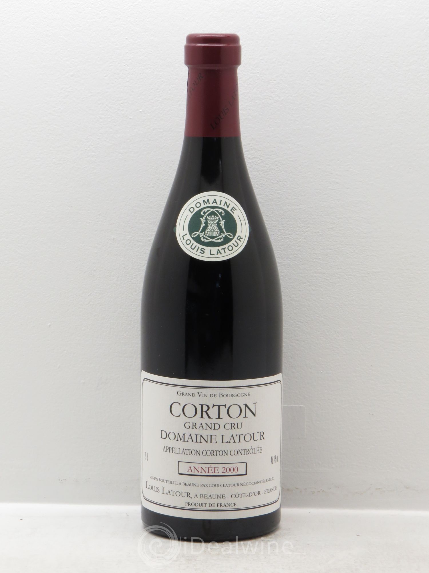 Corton Grand Cru Louis Latour 2000 - Lot de 1 bouteille - 0