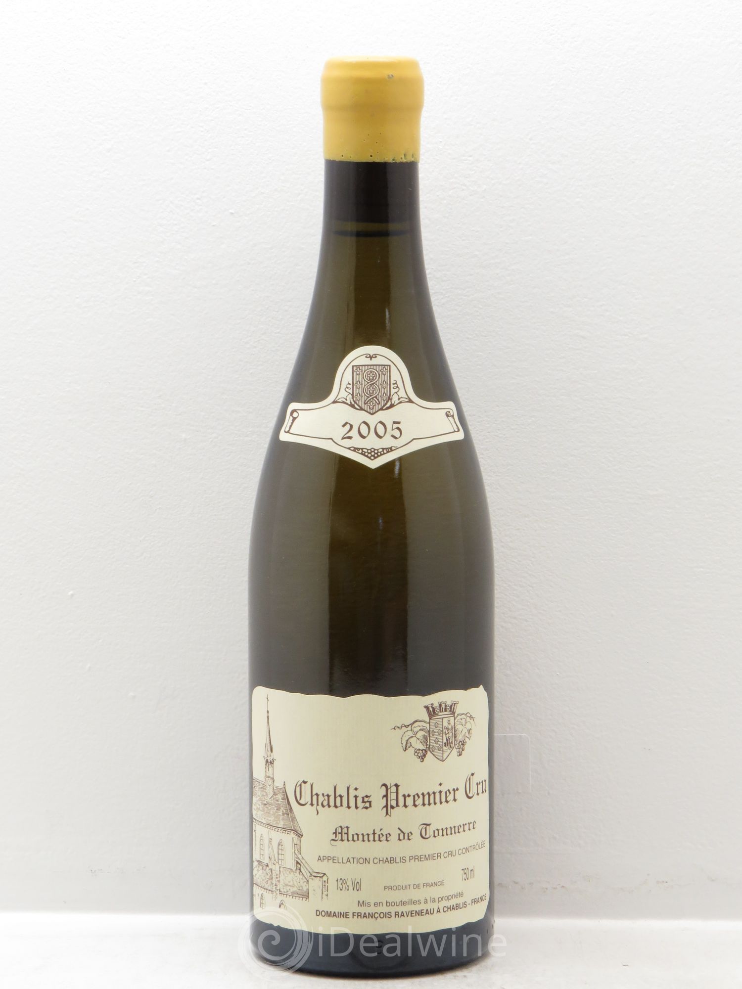 Chablis 1er Cru Montée de Tonnerre Raveneau (Domaine) 2005 - Lot de 1 bouteille - 0