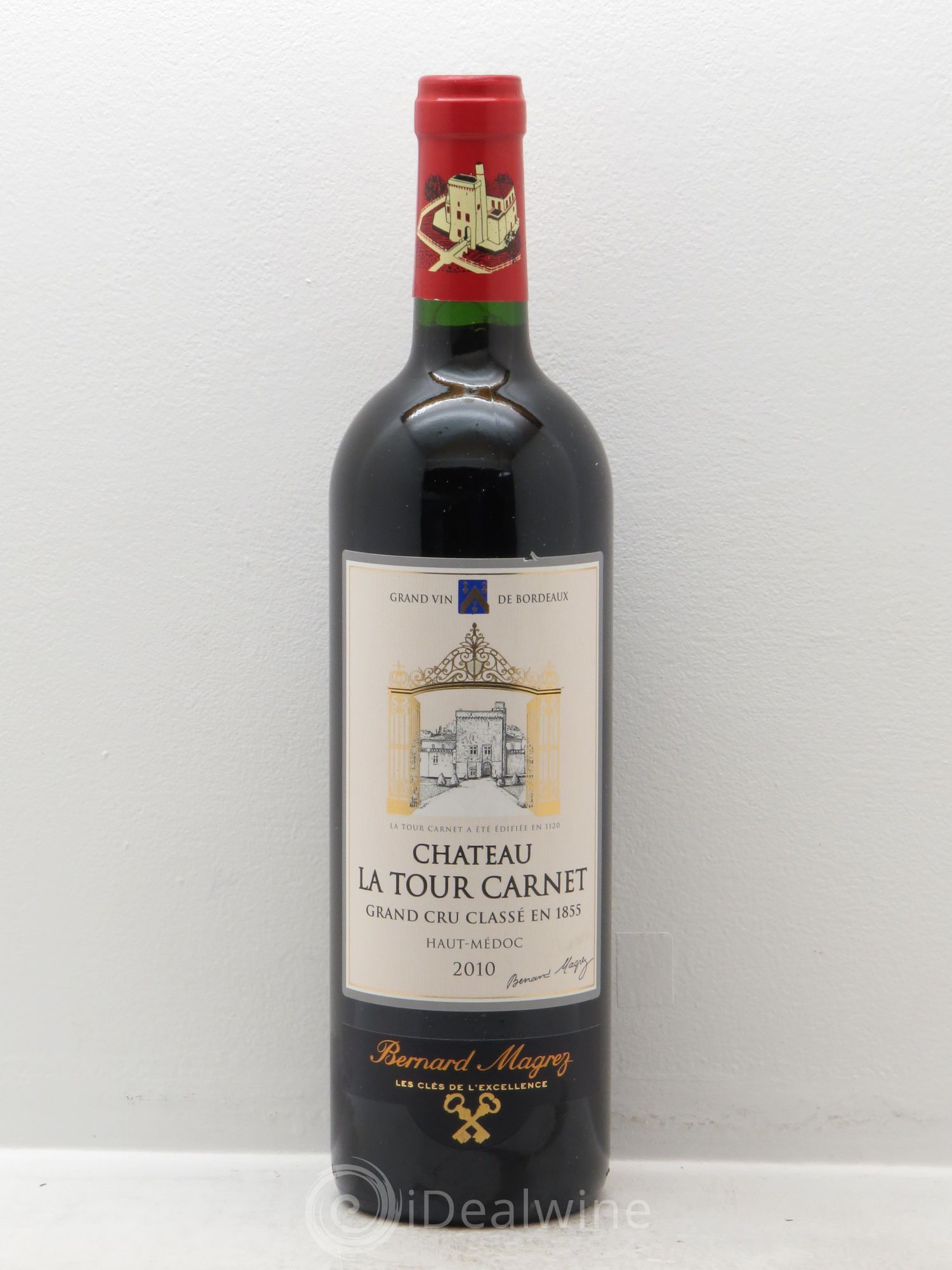 Château la Tour Carnet 4ème Grand Cru Classé 2010 - Lot de 1 bouteille - 0