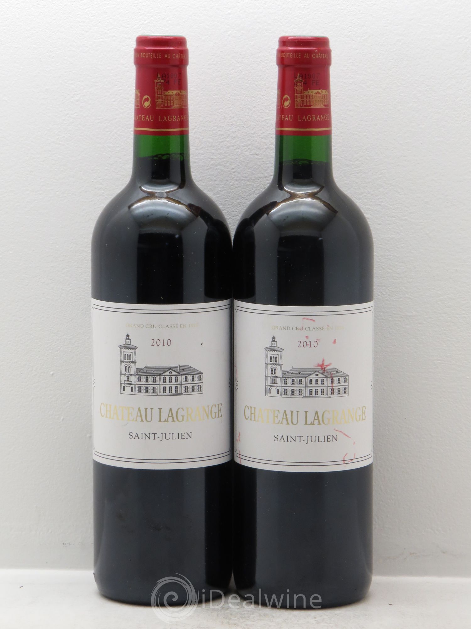 Château Lagrange 3ème Grand Cru Classé 2010 - Lot de 2 bouteilles - 0