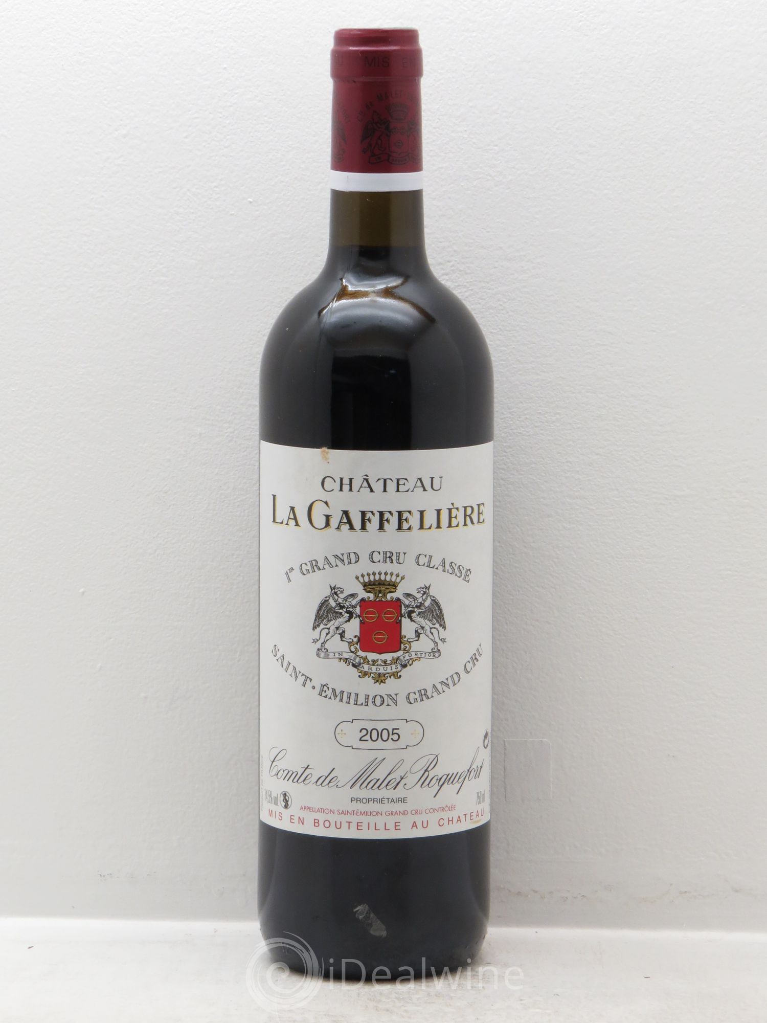 Château la Gaffelière 1er Grand Cru Classé B 2005 - Lot de 1 bouteille - 0