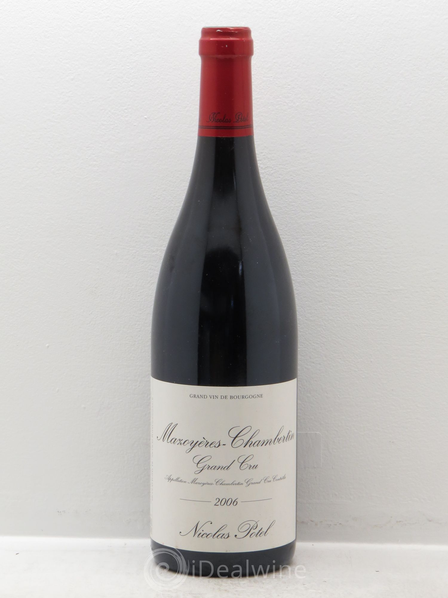 Mazoyères-Chambertin Grand Cru Nicolas Potel 2006 - Lot de 1 bouteille - 0