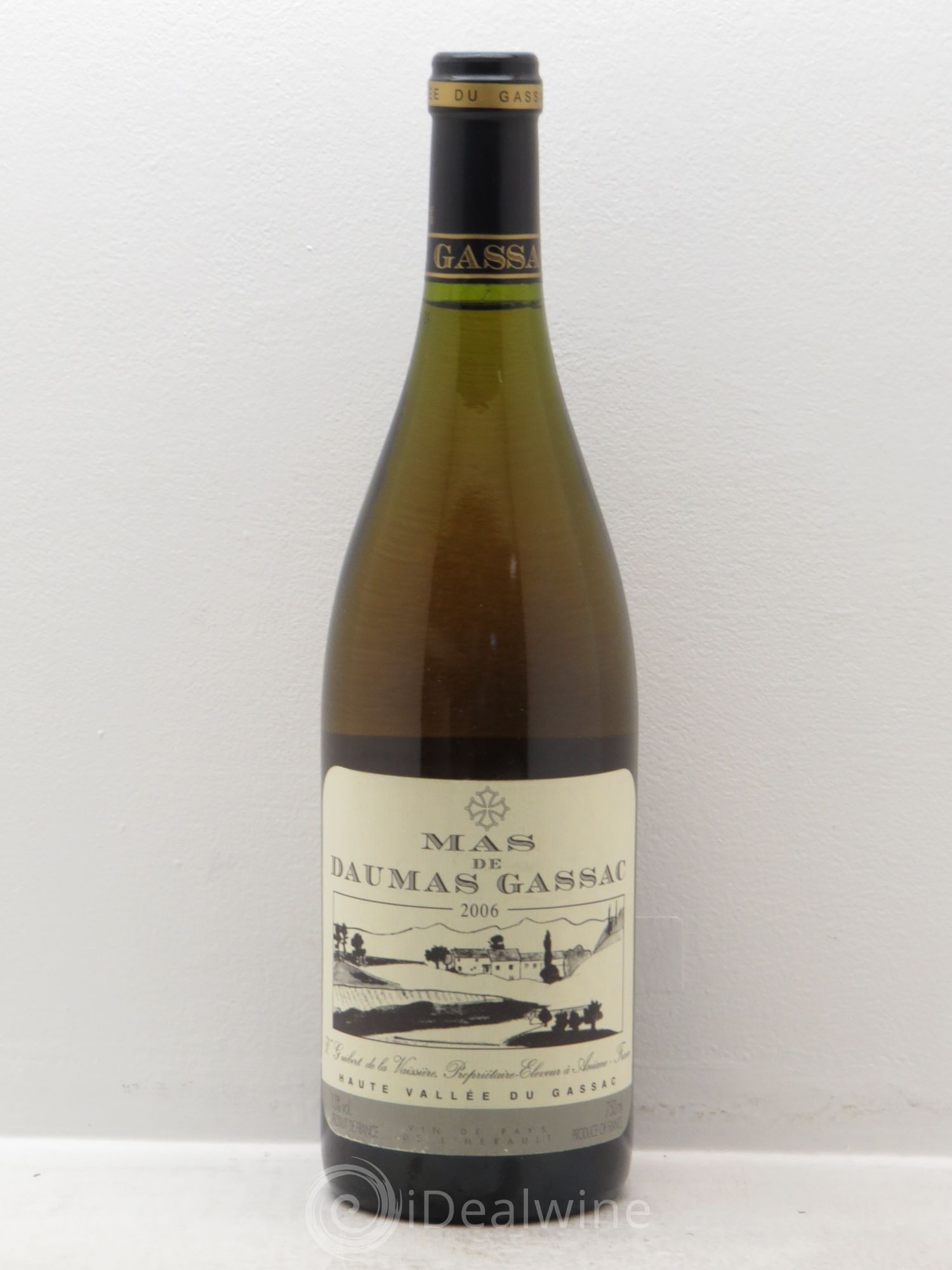 Saint-Guilhem-le-Désert - Cité d'Aniane Mas Daumas Gassac Famille Guibert de La Vaissière 2006 - Lot de 1 bouteille - 0