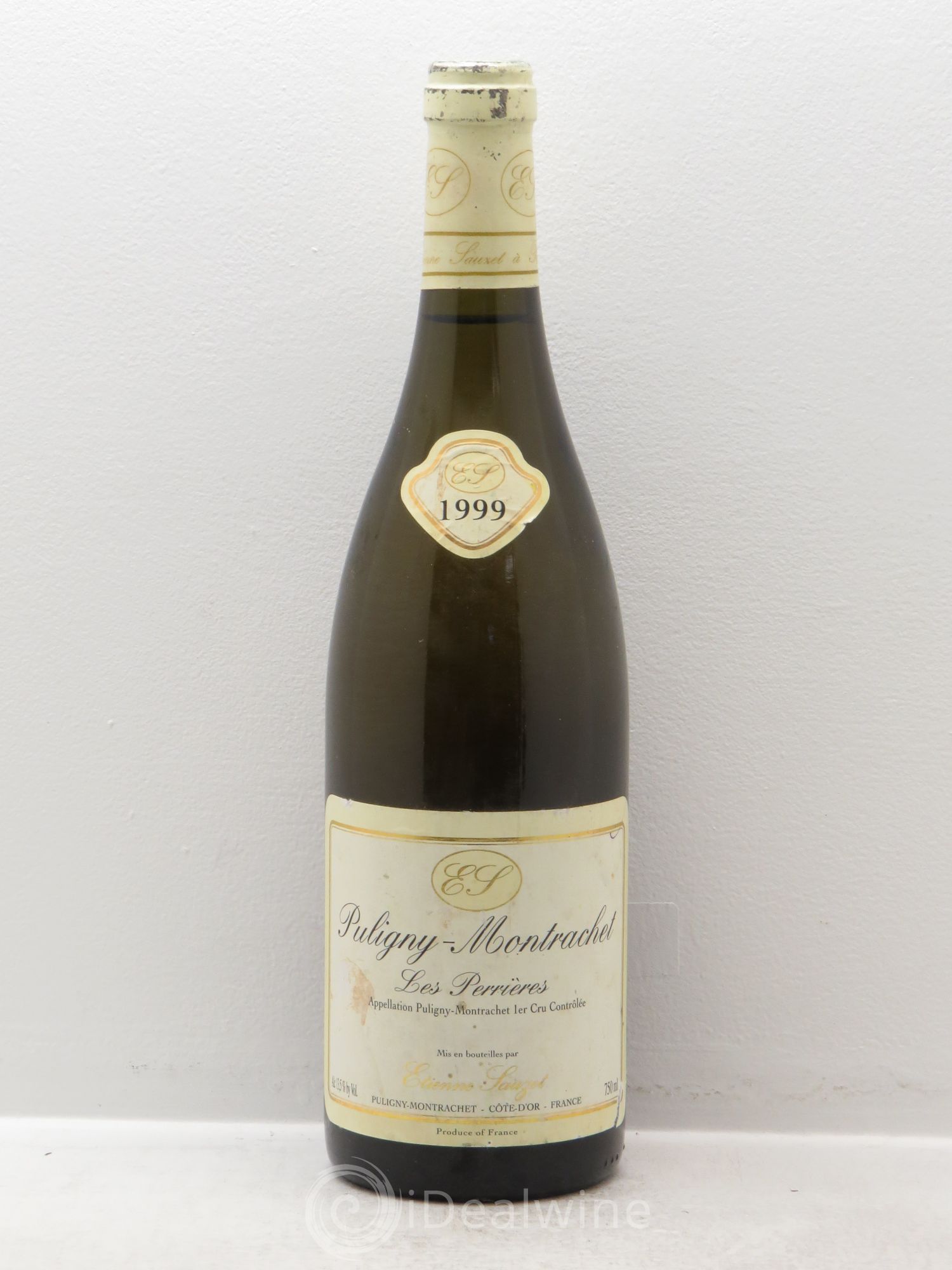 Puligny-Montrachet 1er Cru Les Perrières Etienne Sauzet 1999 - Lot de 1 bouteille - 0