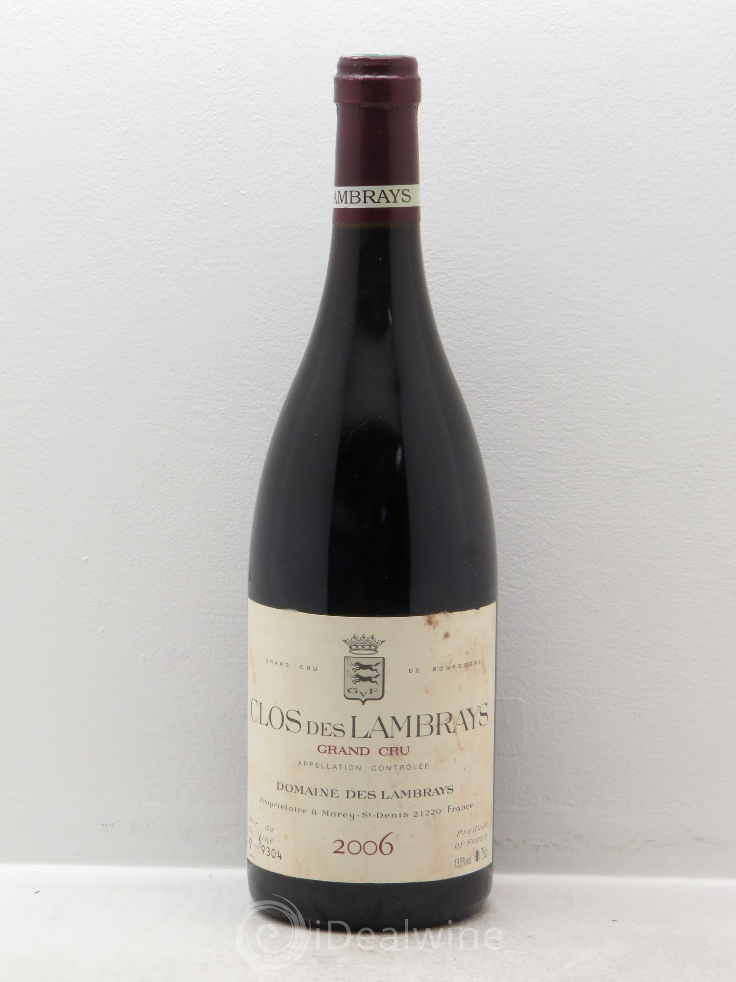 Clos des Lambrays Grand Cru Domaine des Lambrays 2006 - Lot de 1 bouteille - 0