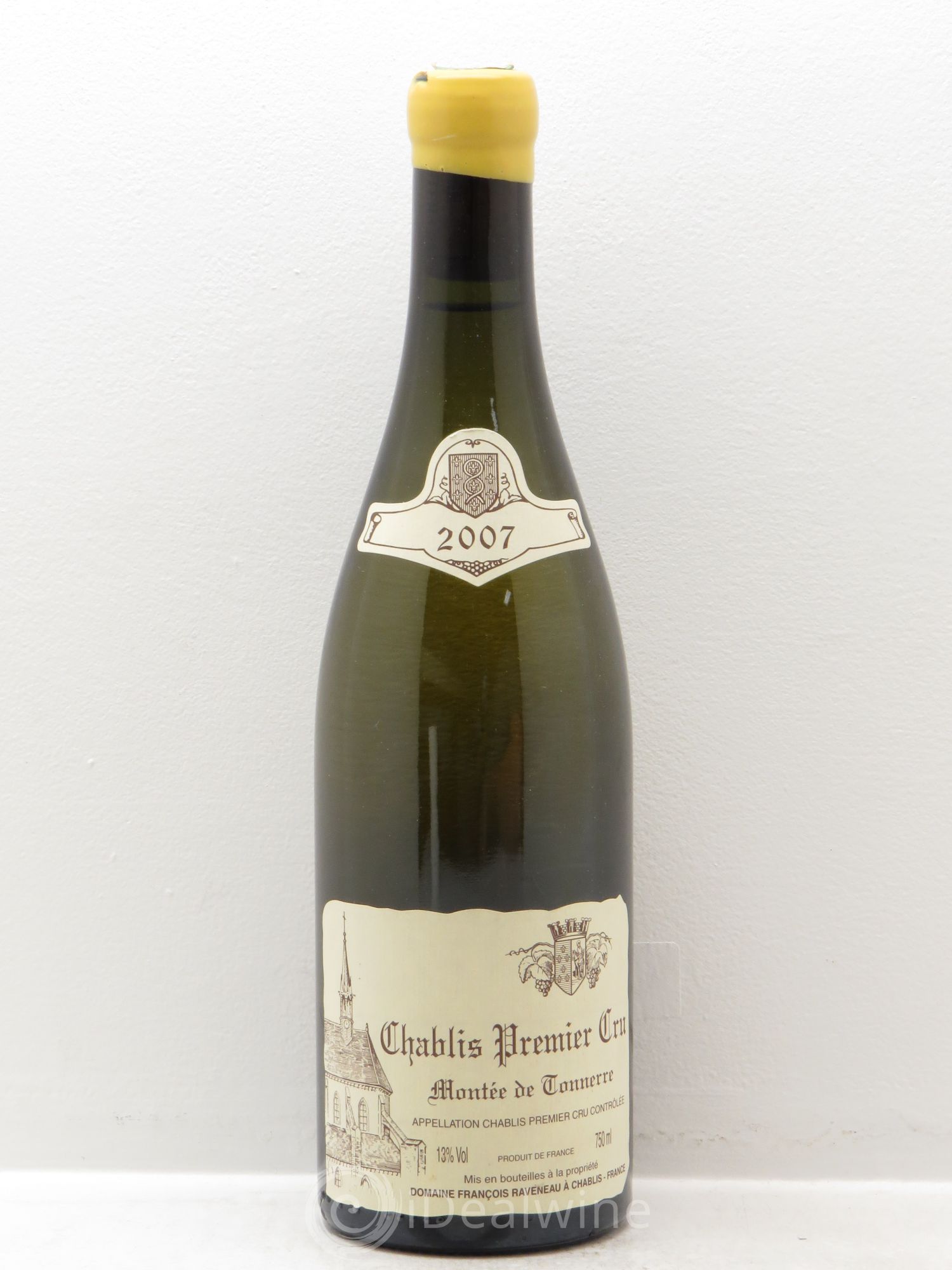 Chablis 1er Cru Montée de Tonnerre Raveneau (Domaine) 2007 - Posten von 1 Flasche - 0