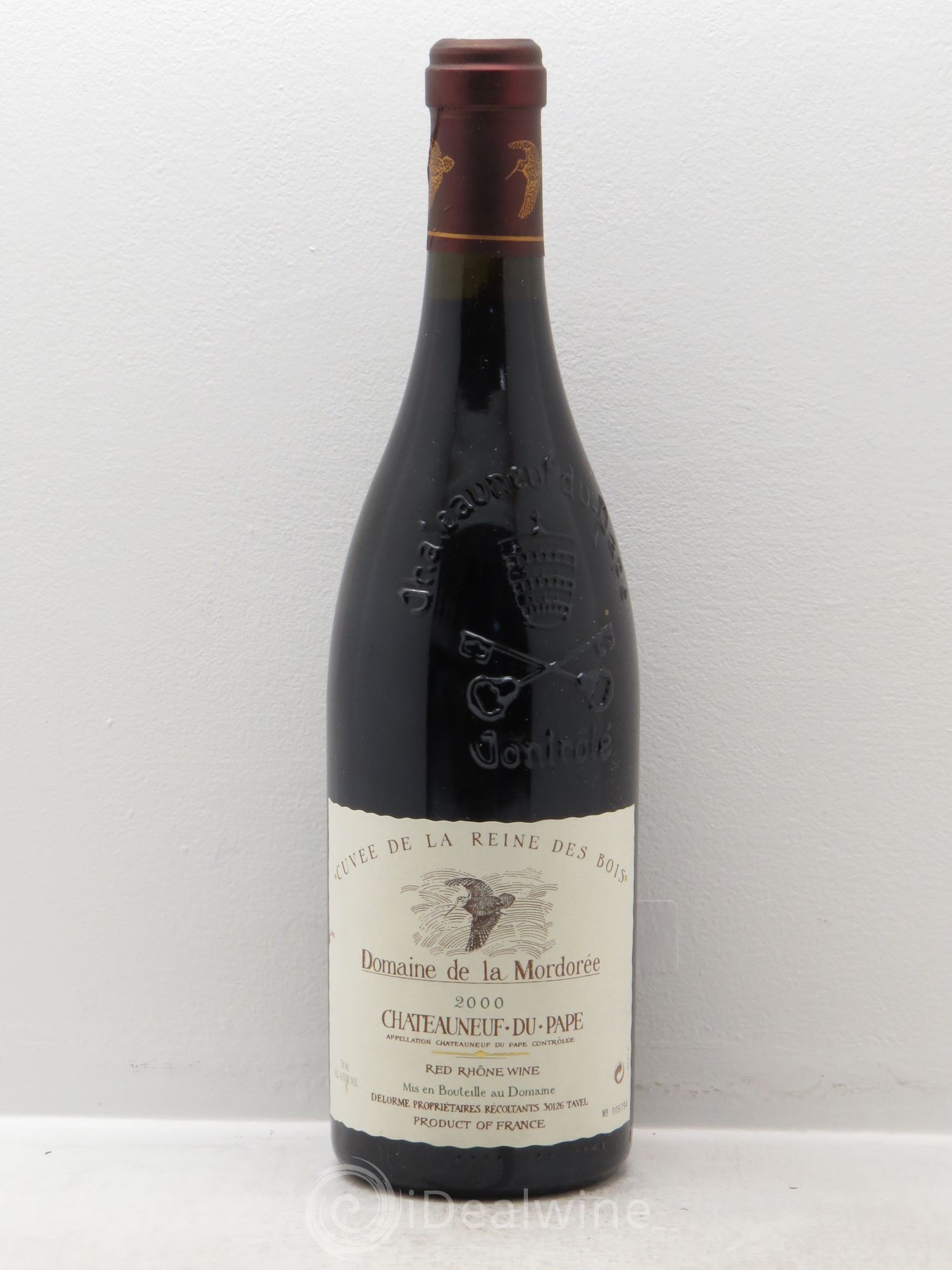 Châteauneuf-du-Pape Cuvée de la Reine des Bois La Mordorée (Domaine de) 2000 - Lot de 1 bouteille - 0