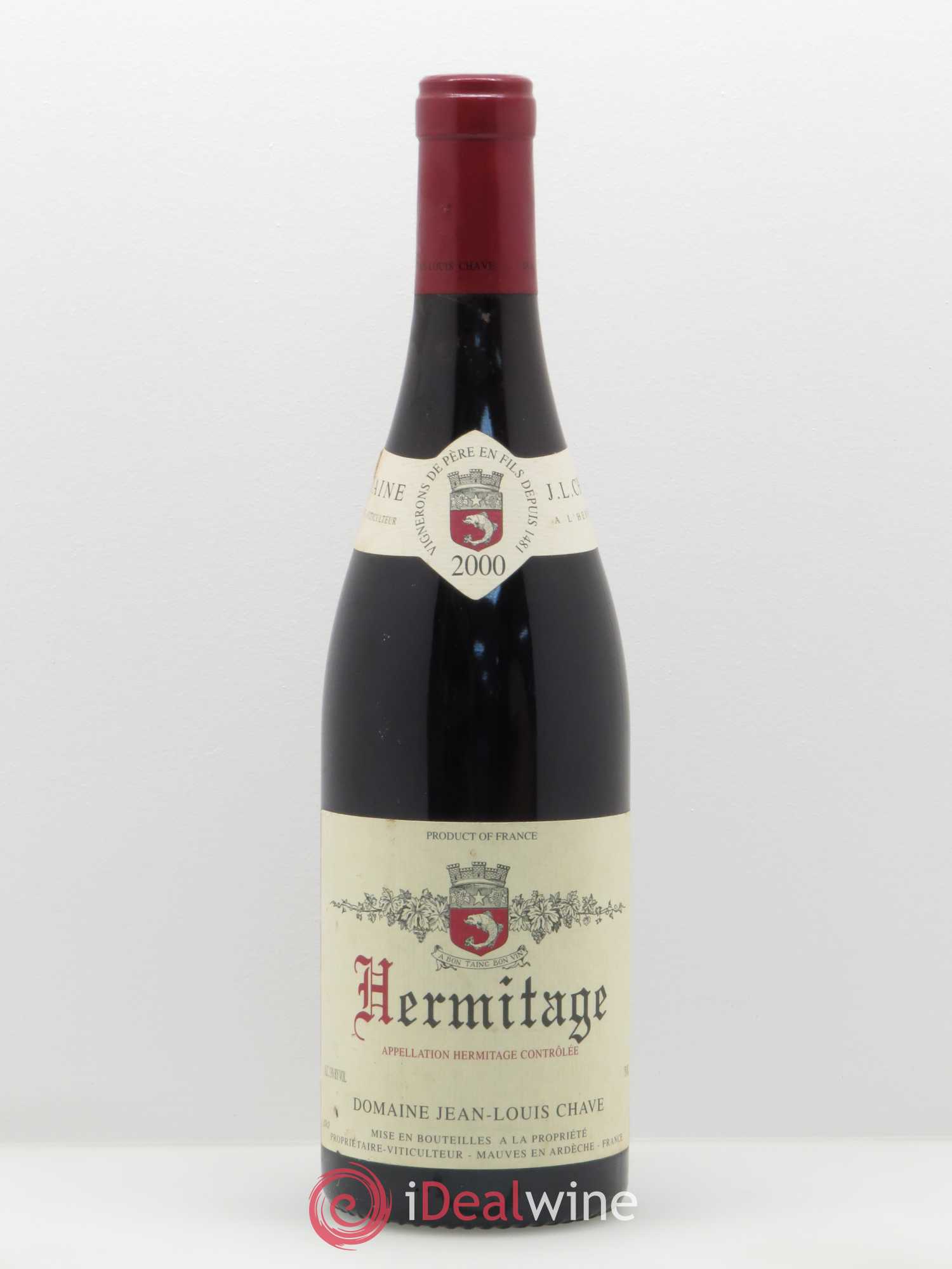 Hermitage Jean-Louis Chave 2000 - Lot de 1 bouteille - 0