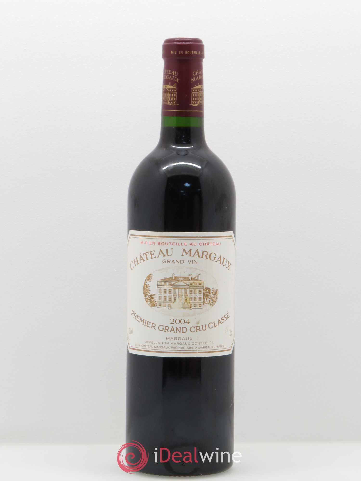 Château Margaux 1er Grand Cru Classé 2004 - Lot de 1 bouteille - 0