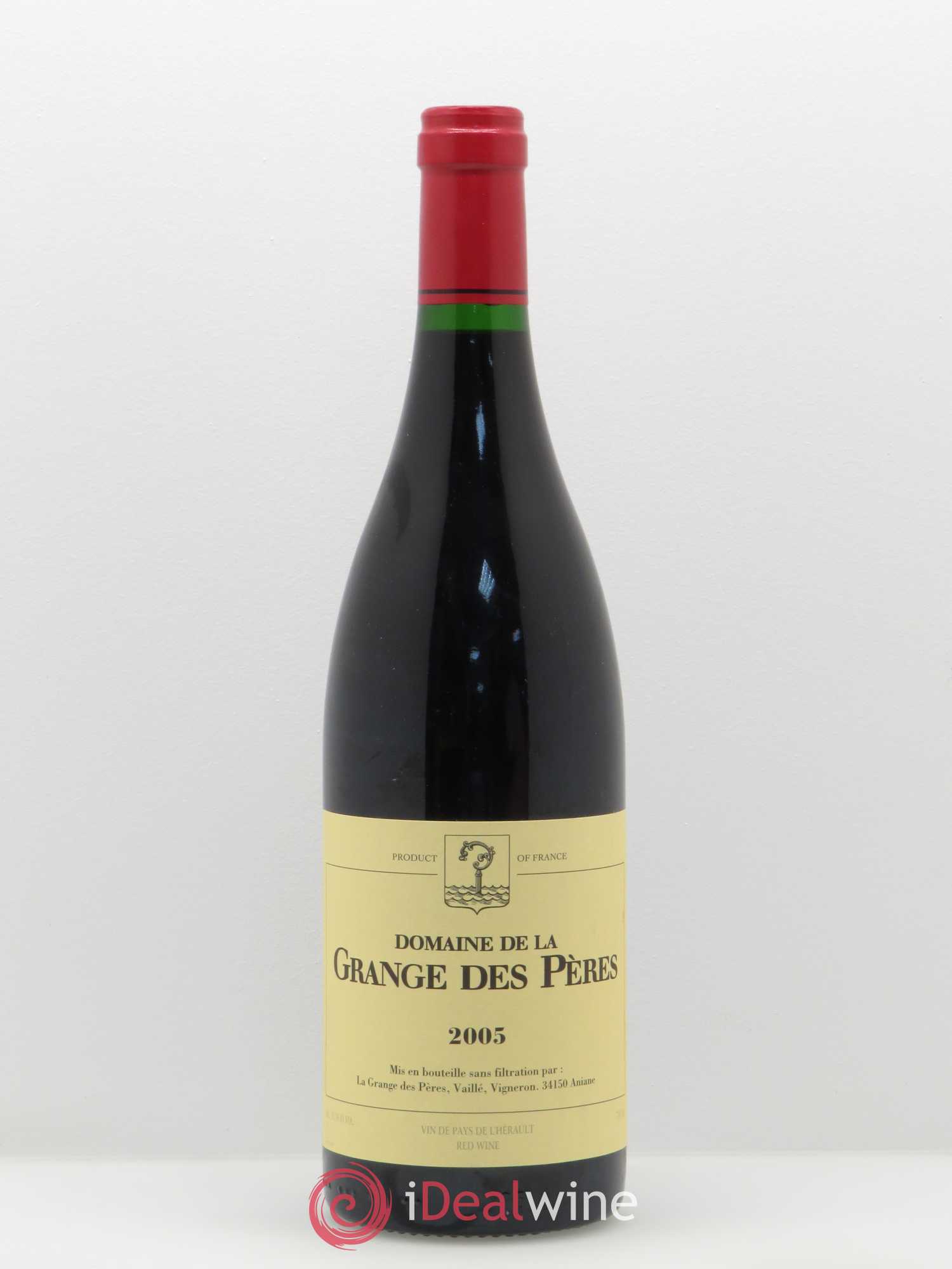 Pays d'Hérault Grange des Pères Laurent Vaillé 2005 - Lot de 1 bouteille - 0