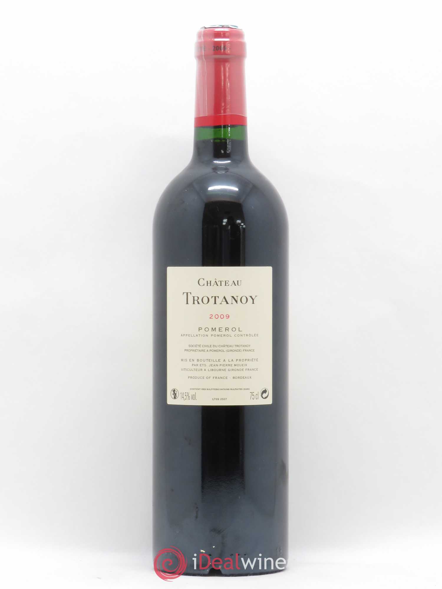 Château Trotanoy 2009 - Lot de 1 bouteille - 1