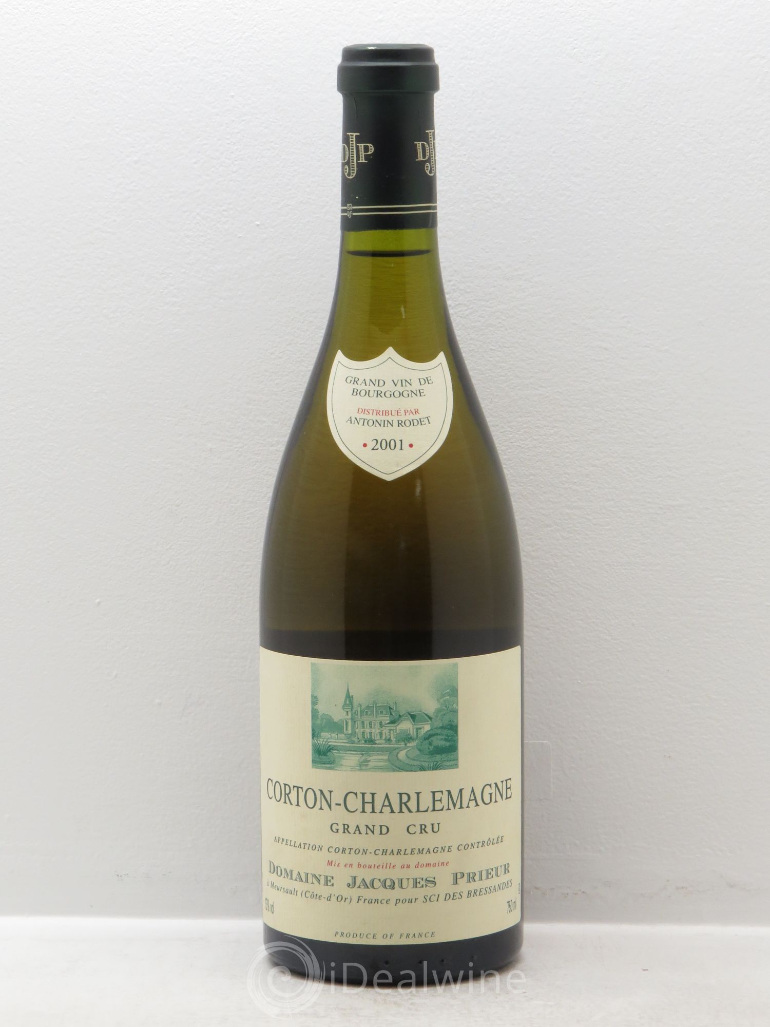 Corton-Charlemagne Grand Cru Jacques Prieur (Domaine) 2001 - Lot de 1 bouteille - 0