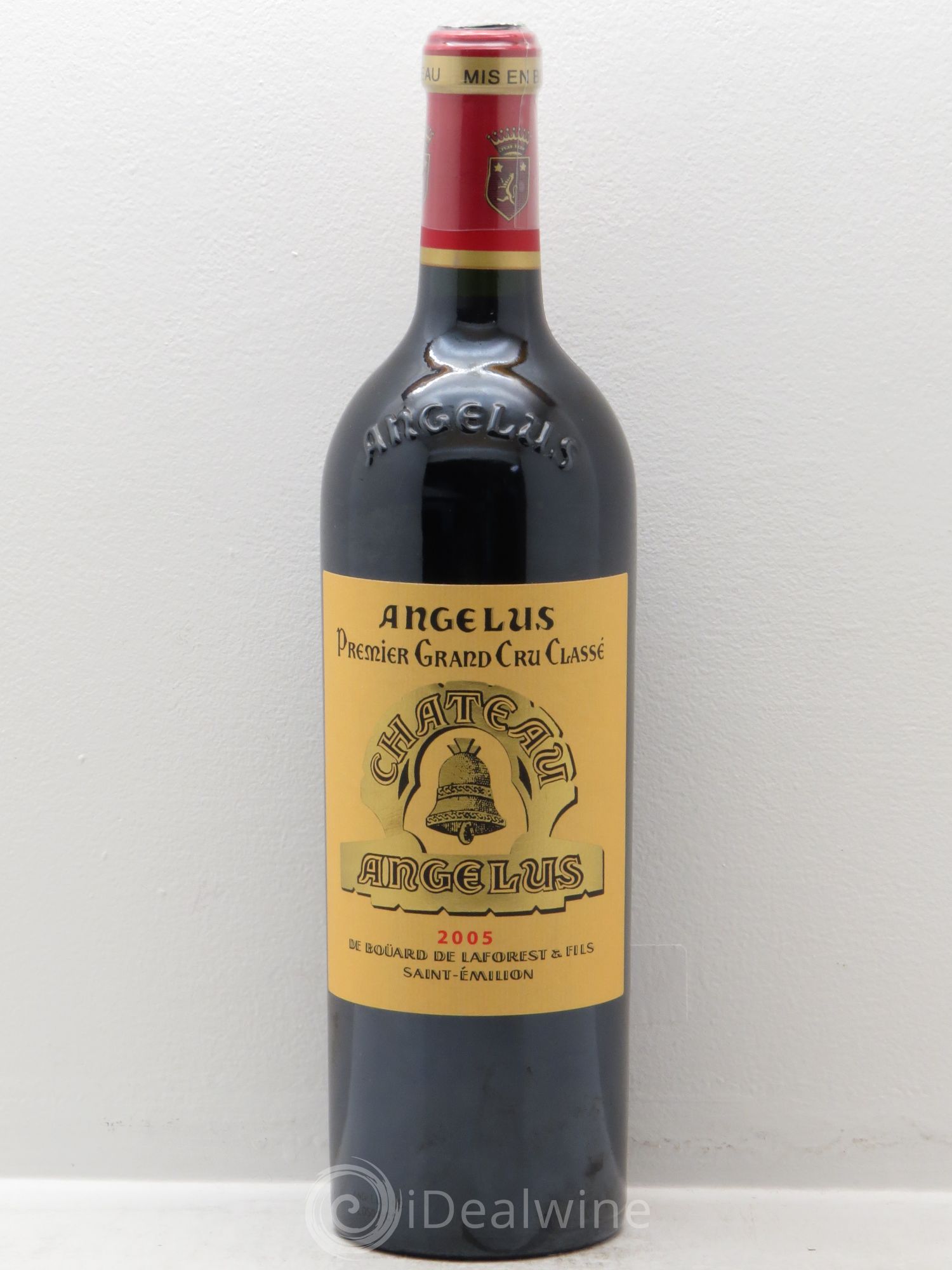 Château Angélus 1er Grand Cru Classé A 2005 - Lot de 1 bouteille - 0