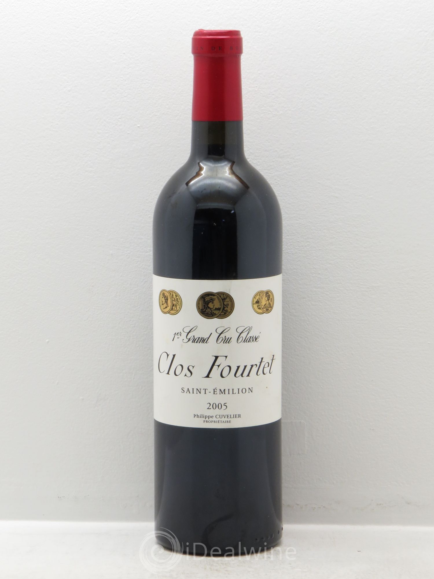 Clos Fourtet 1er Grand Cru Classé B 2005 - Lot de 1 bouteille - 0