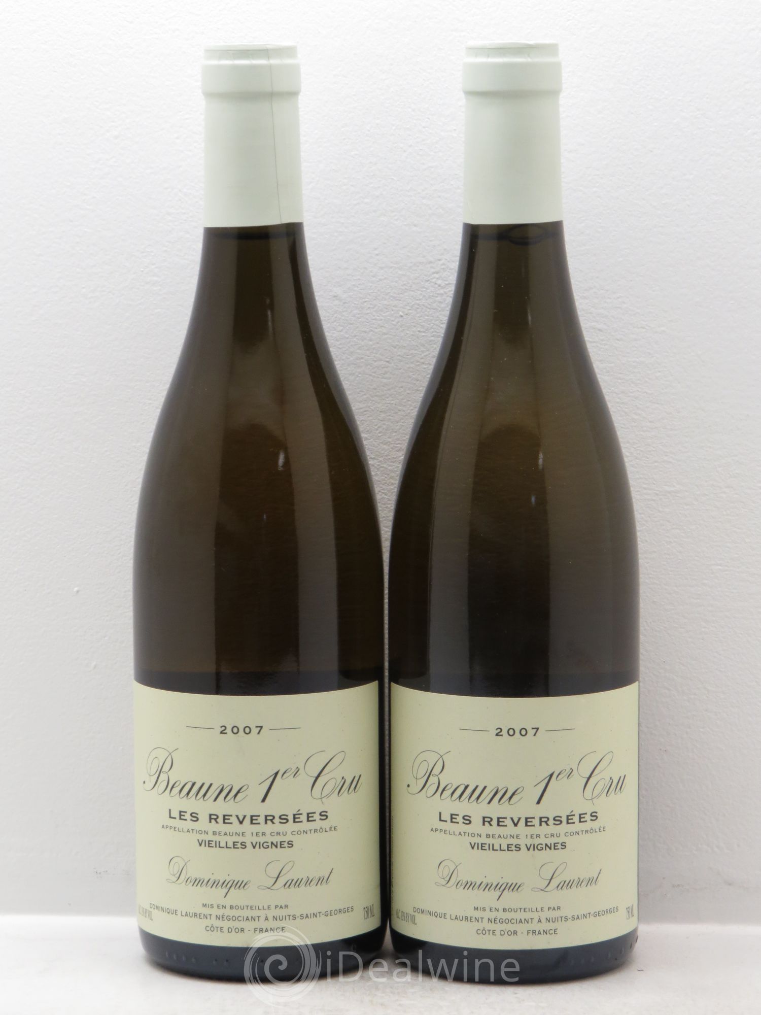 Beaune 1er Cru Les Reversées Dominique Laurent Vieilles Vignes (sans prix de réserve) 2007 - Posten von 2 Flaschen - 0