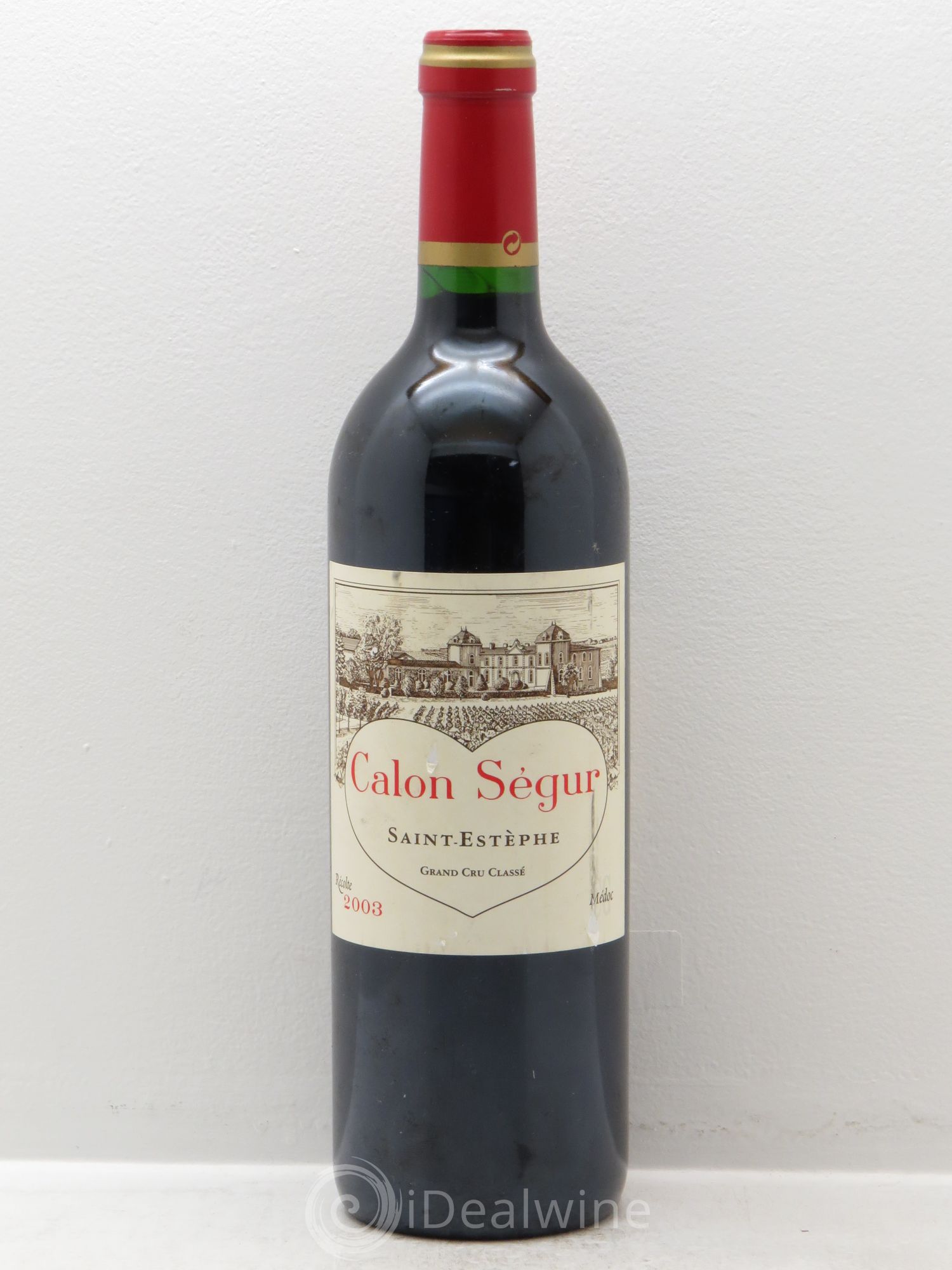 Château Calon Ségur 3ème Grand Cru Classé 2003 - Lot de 1 bouteille - 0