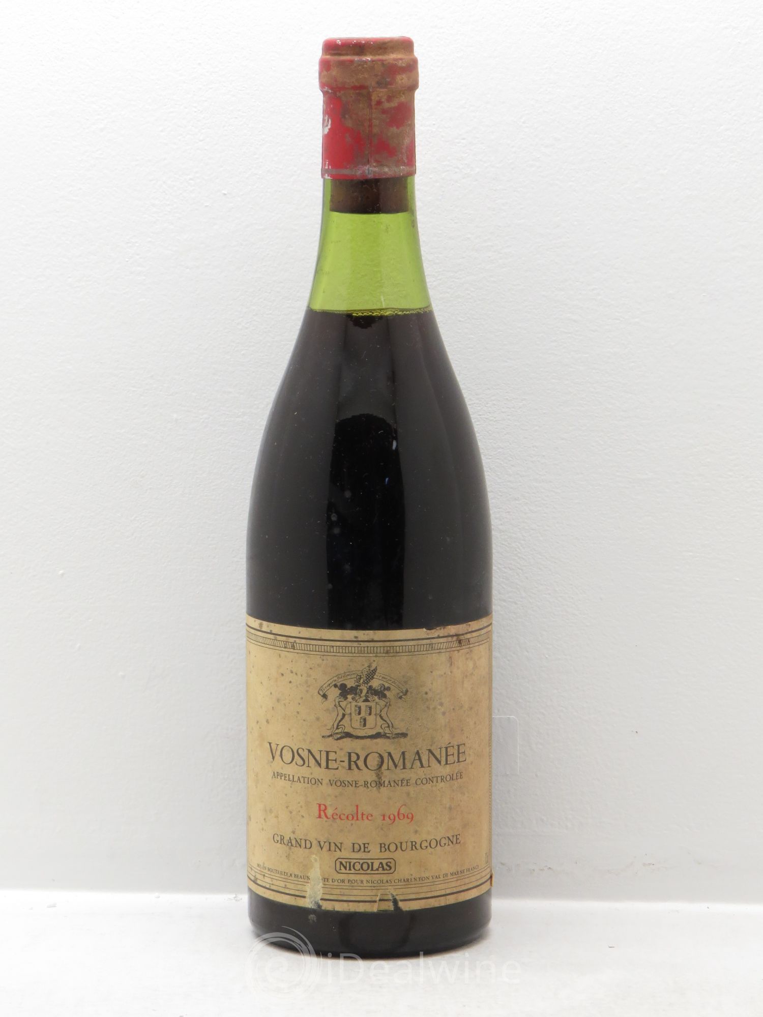 Vosne-Romanée Nicolas 1969 - Posten von 1 Flasche - 0