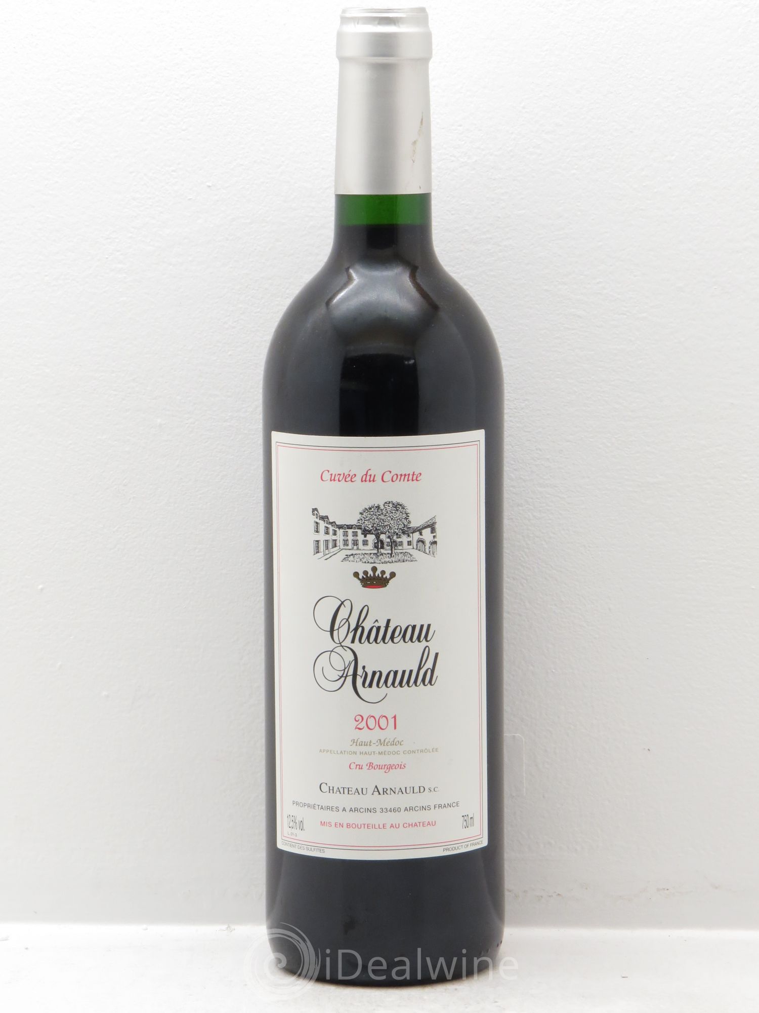 Château Arnauld Cru Bourgeois Cuvée du Comte (sans prix de réserve) 2001 - Posten von 1 Flasche - 0