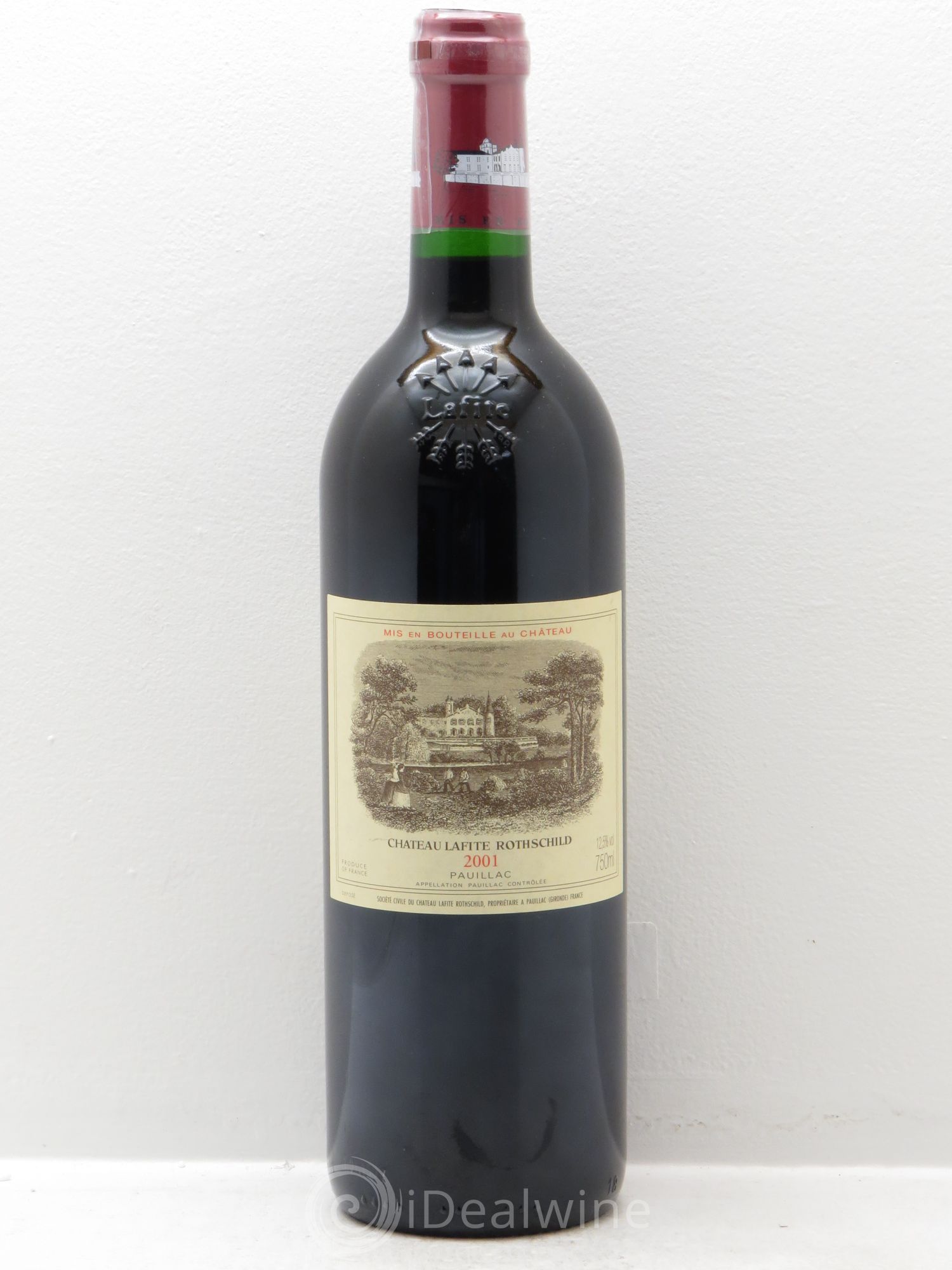 Château Lafite Rothschild 1er Grand Cru Classé 2001 - Lot de 1 bouteille - 0