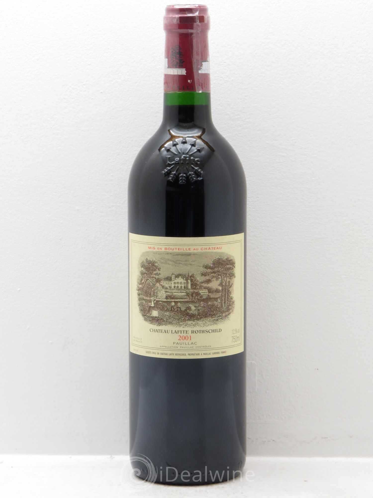 Château Lafite Rothschild 1er Grand Cru Classé 2001 - Lot de 1 bouteille - 0
