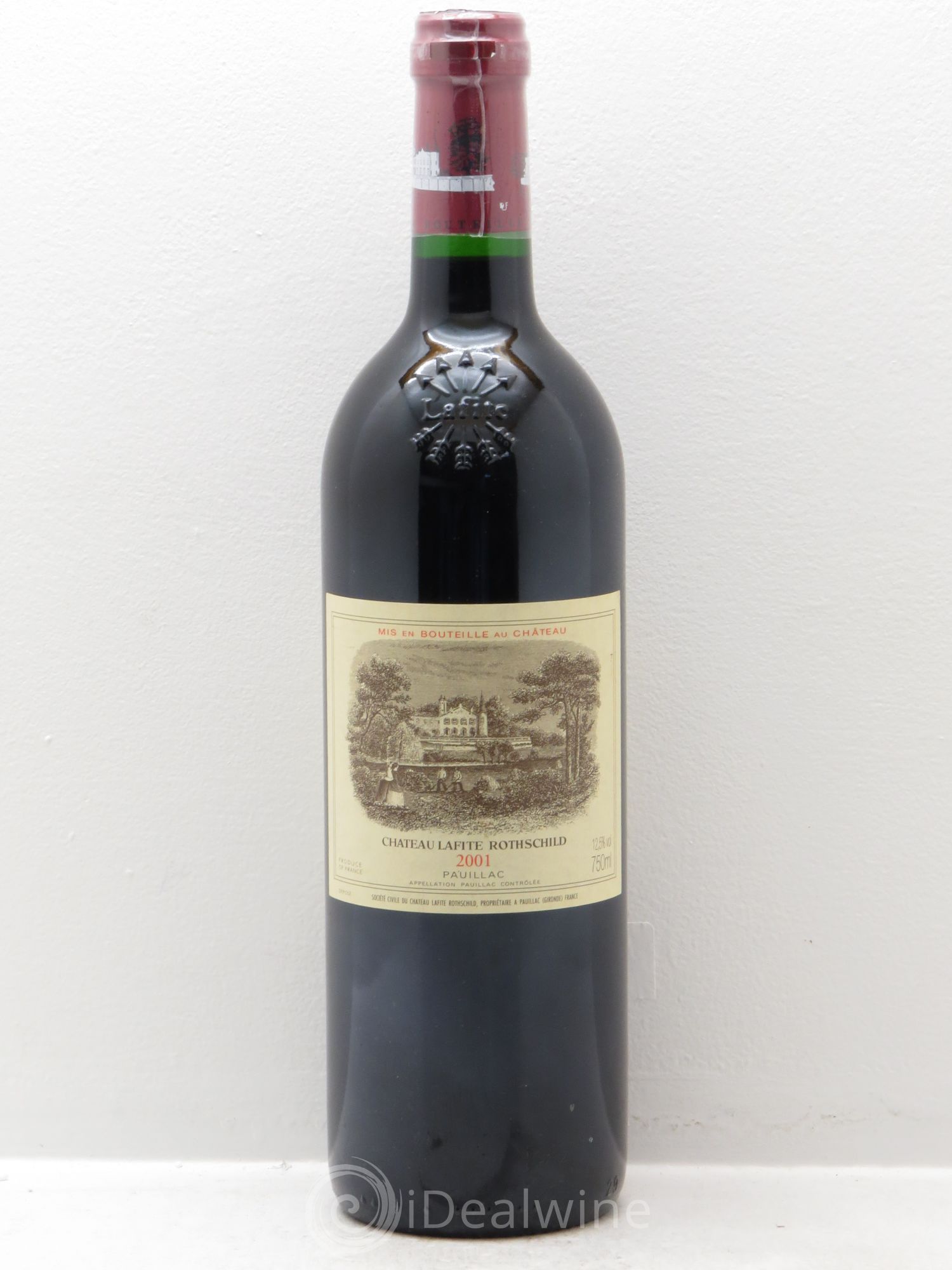Château Lafite Rothschild 1er Grand Cru Classé 2001 - Lot de 1 bouteille - 0