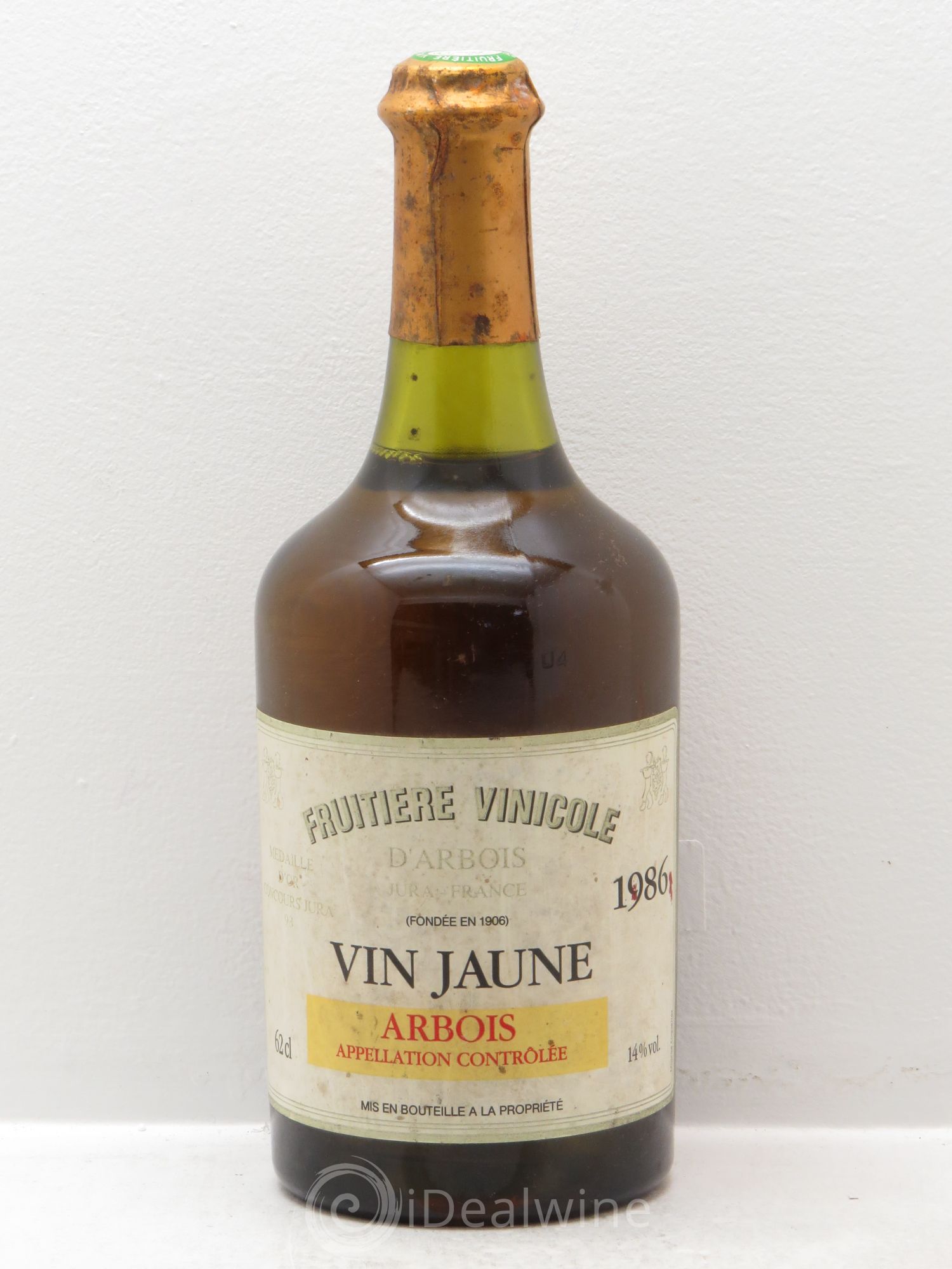 Arbois Vin Jaune Fruitière vinicole 1986 - Posten von 1 Flasche - 0
