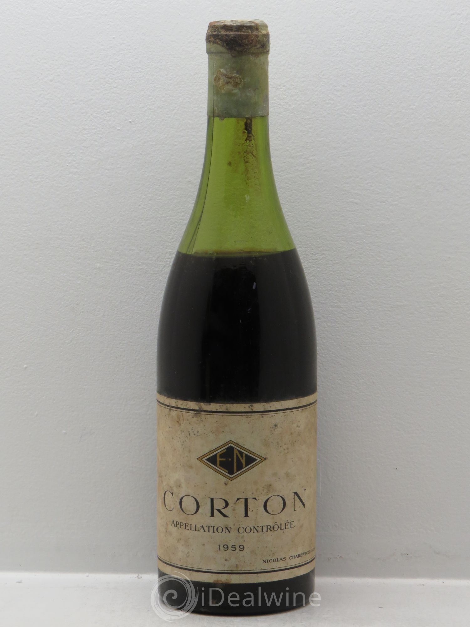 Corton Grand Cru Charenton - Nicolas (sans prix de réserve) 1959 - Posten von 1 Flasche - 0